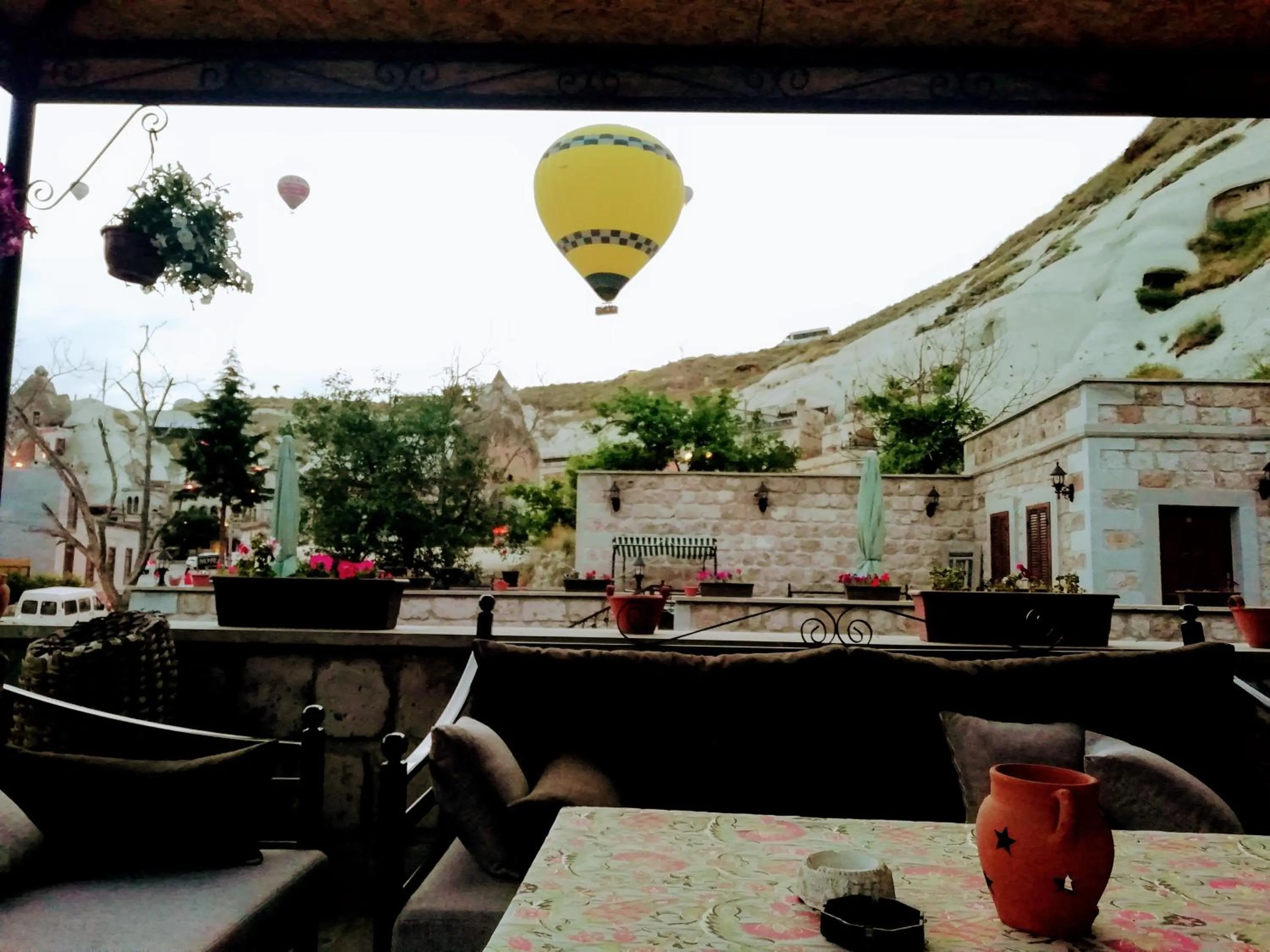 Balcony/Terrace in Guzide Cave Hotel