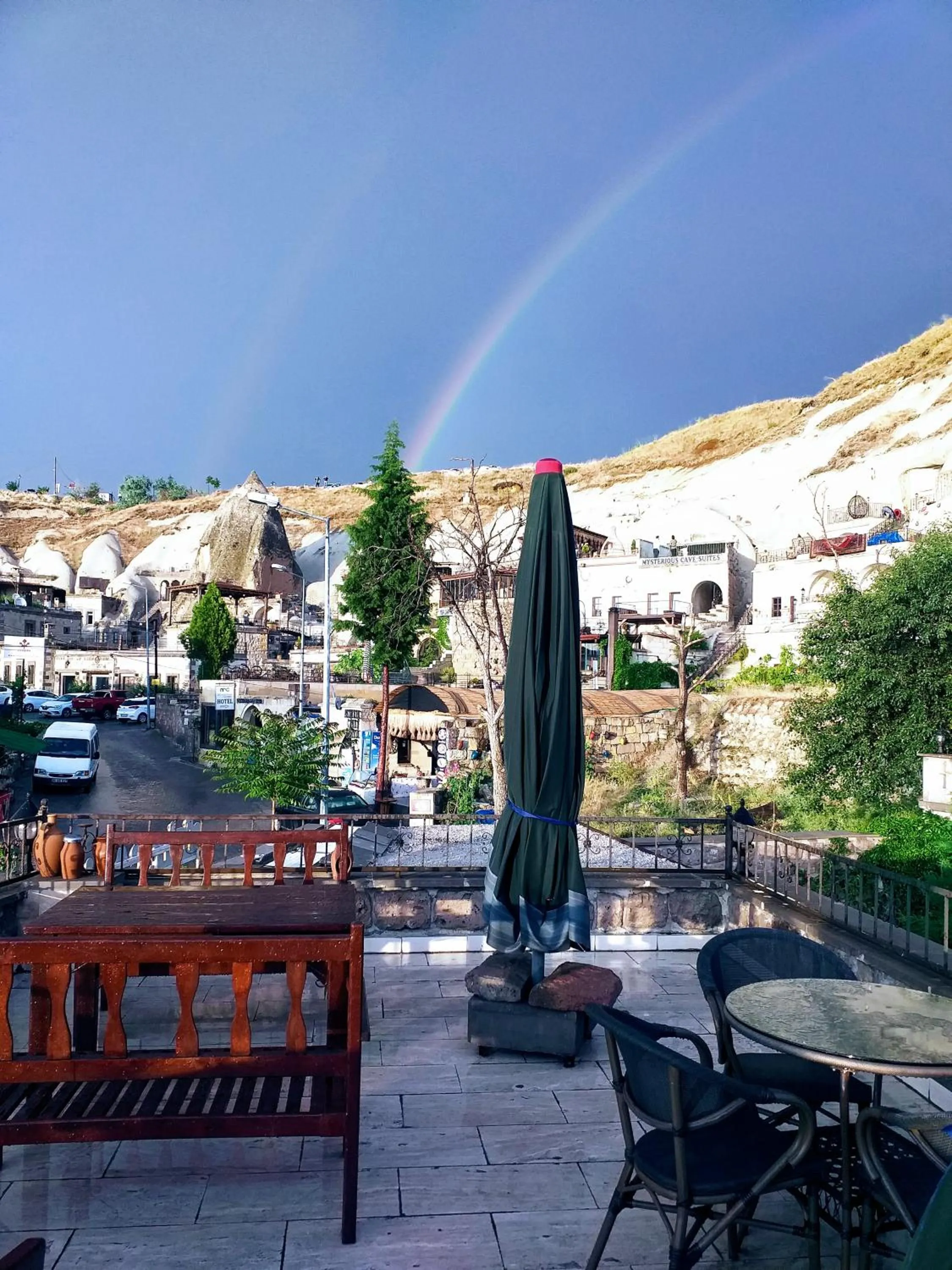 Balcony/Terrace in Guzide Cave Hotel