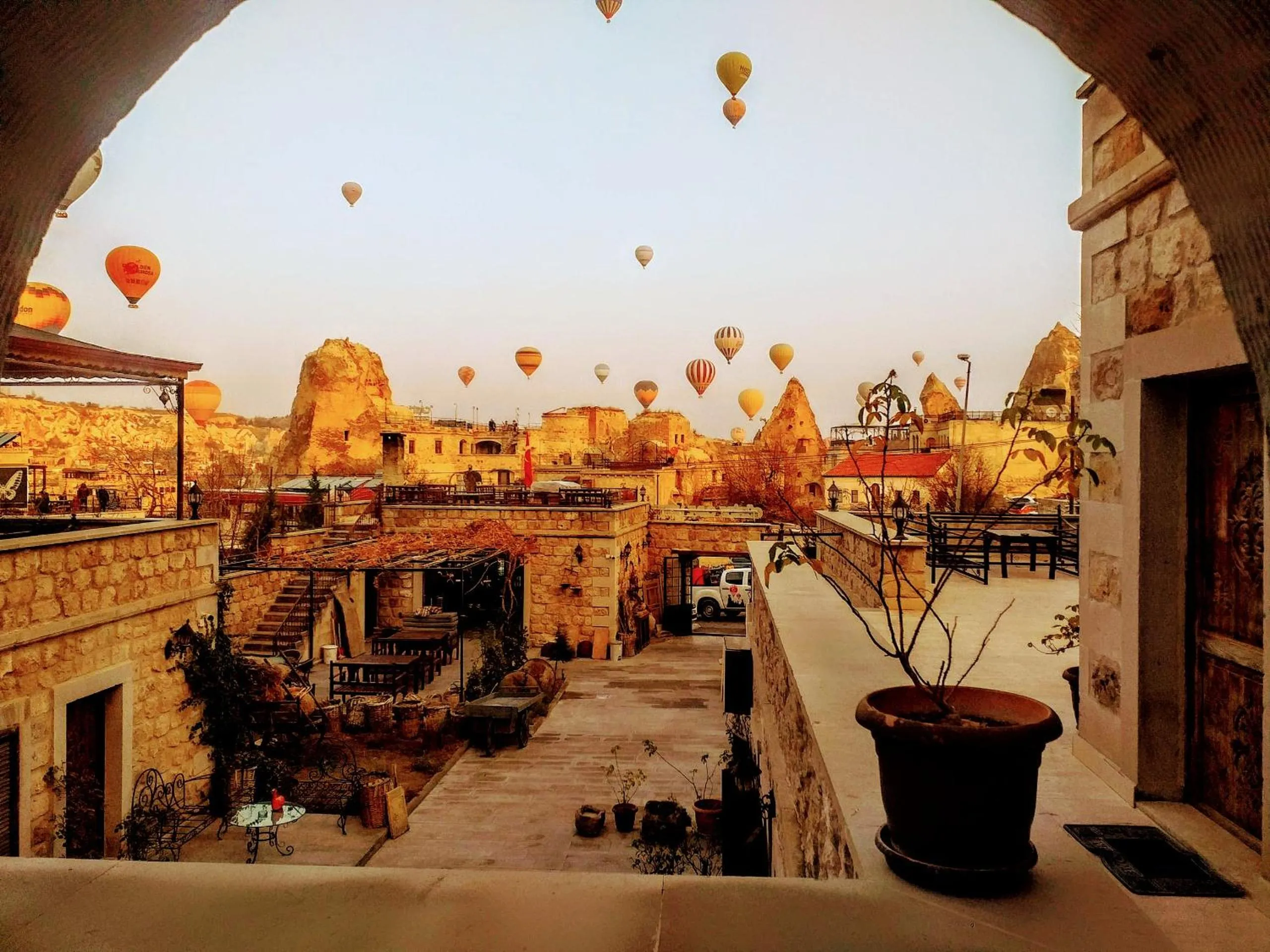 Neighbourhood in Guzide Cave Hotel