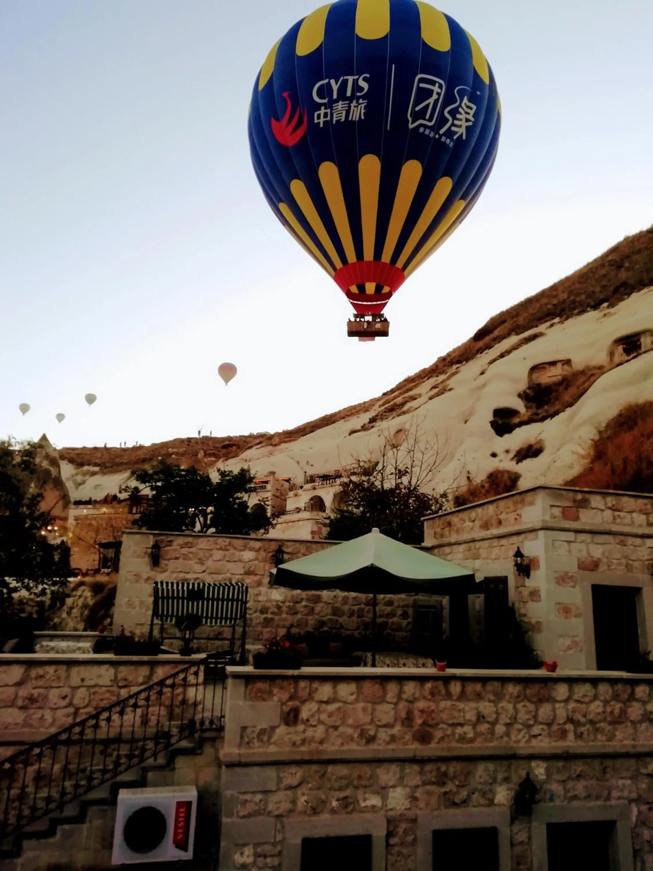 Balcony/Terrace in Guzide Cave Hotel