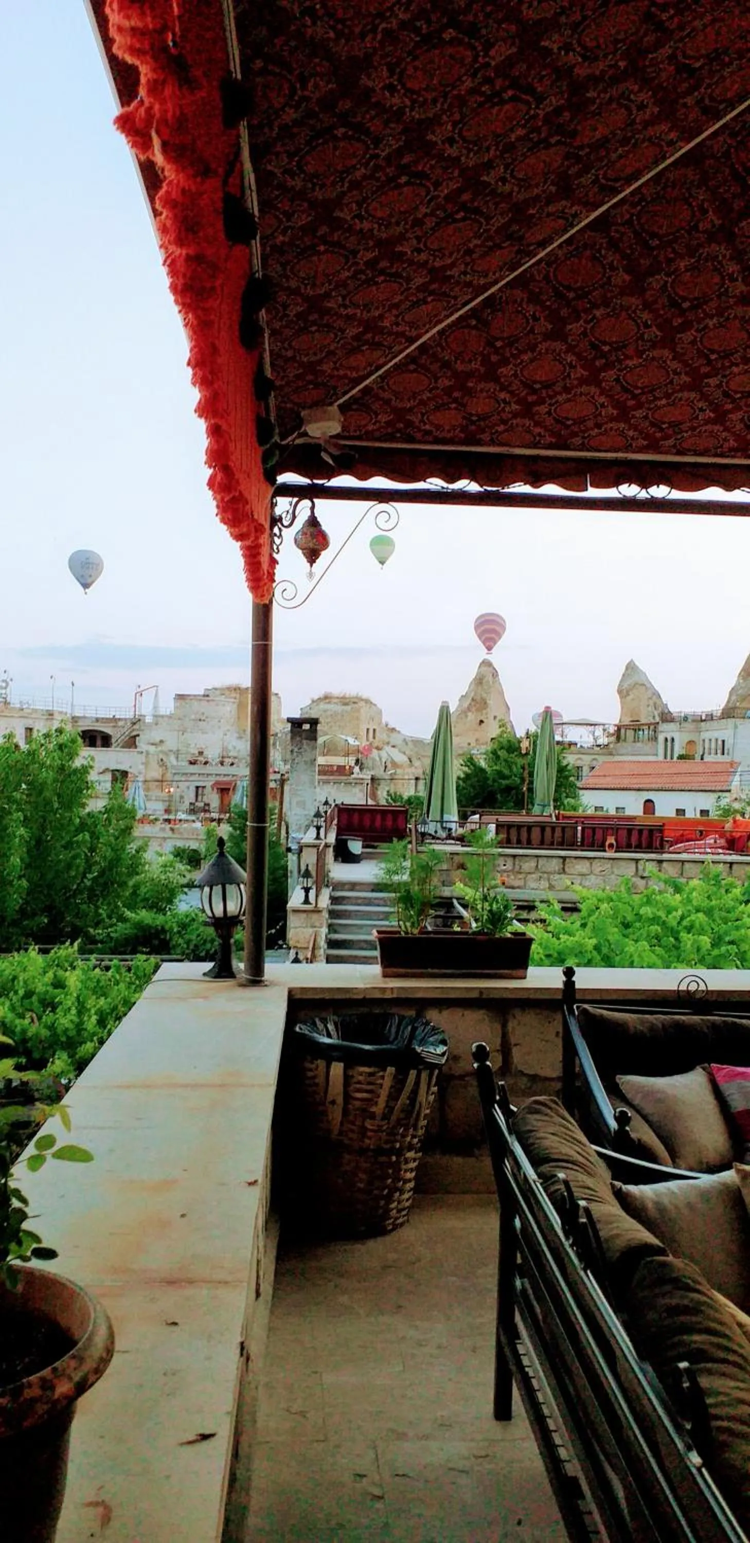 Balcony/Terrace in Guzide Cave Hotel