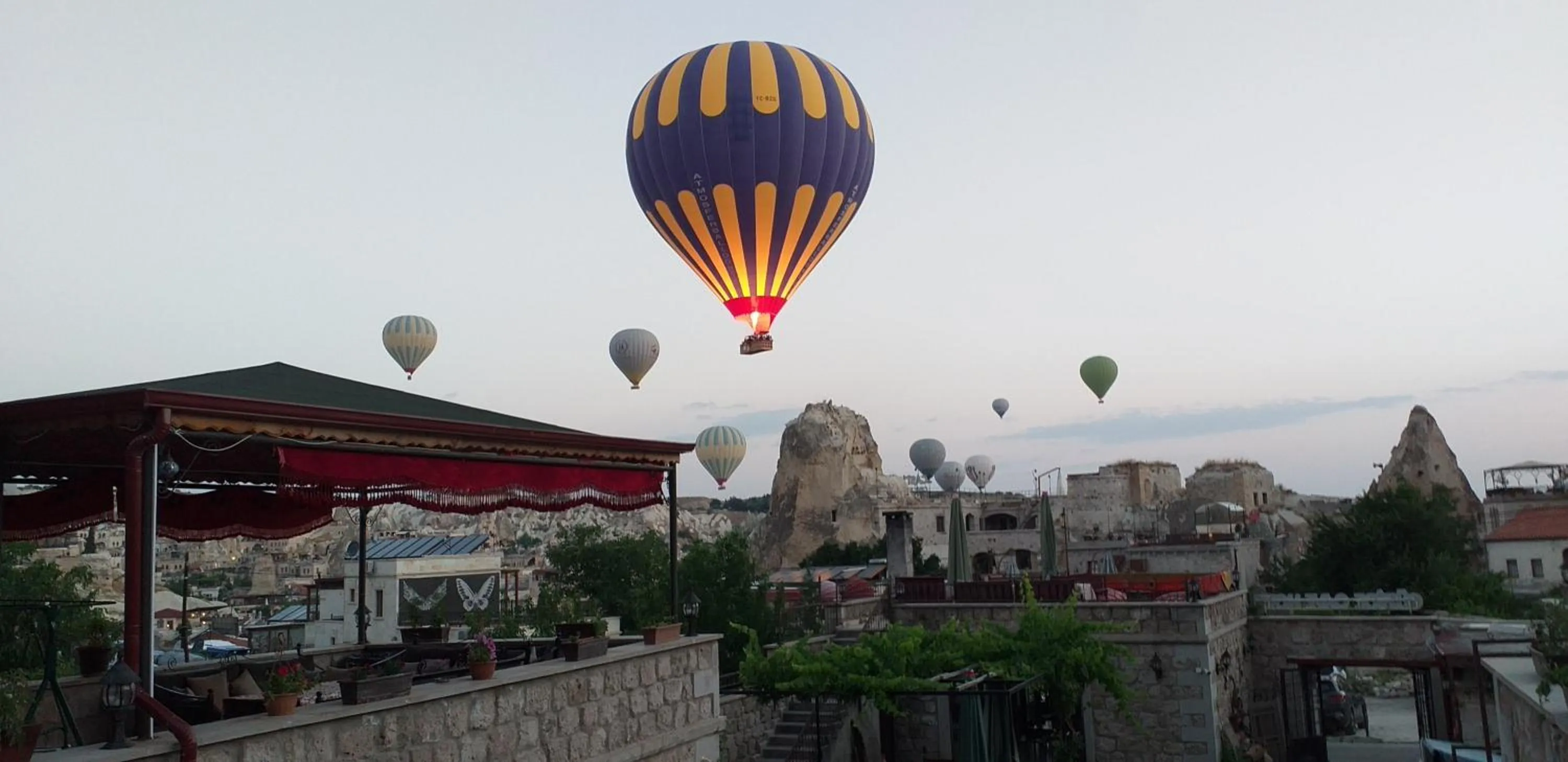 Facade/entrance in Guzide Cave Hotel