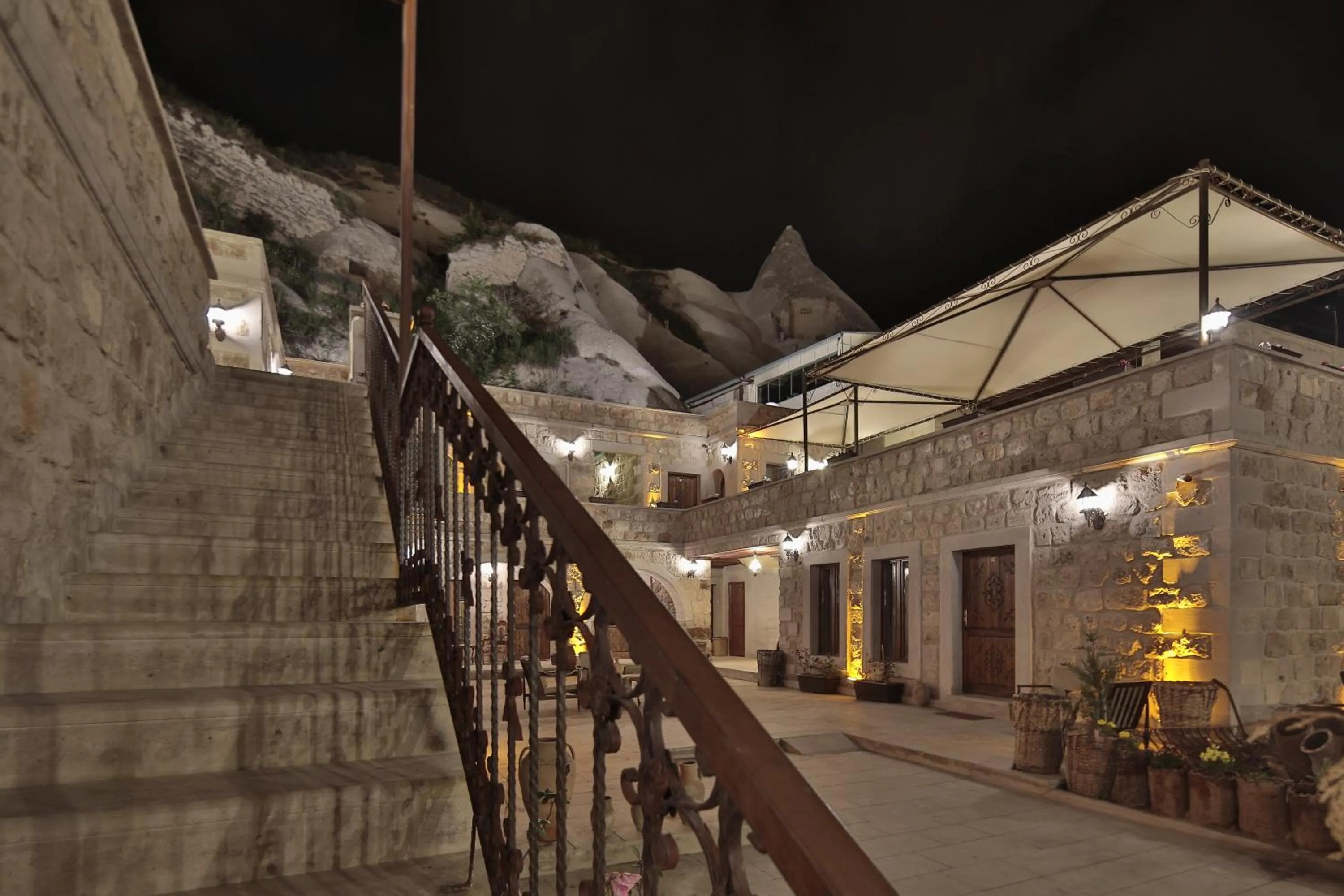Balcony/Terrace in Guzide Cave Hotel