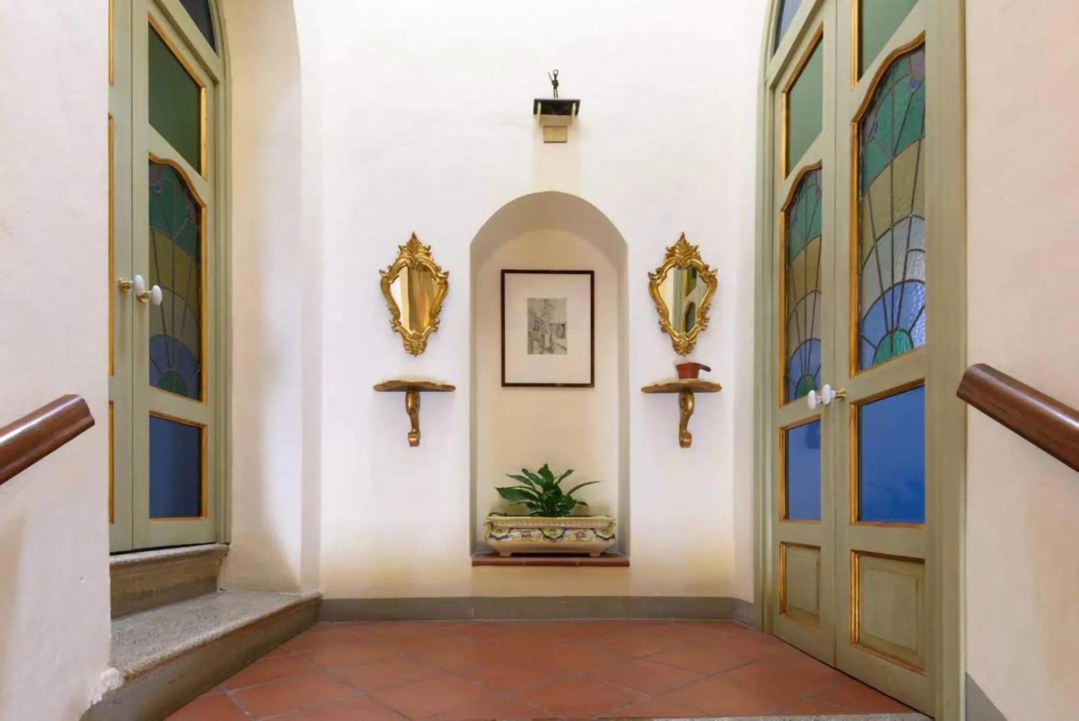 Decorative detail in Palazzo Ninci