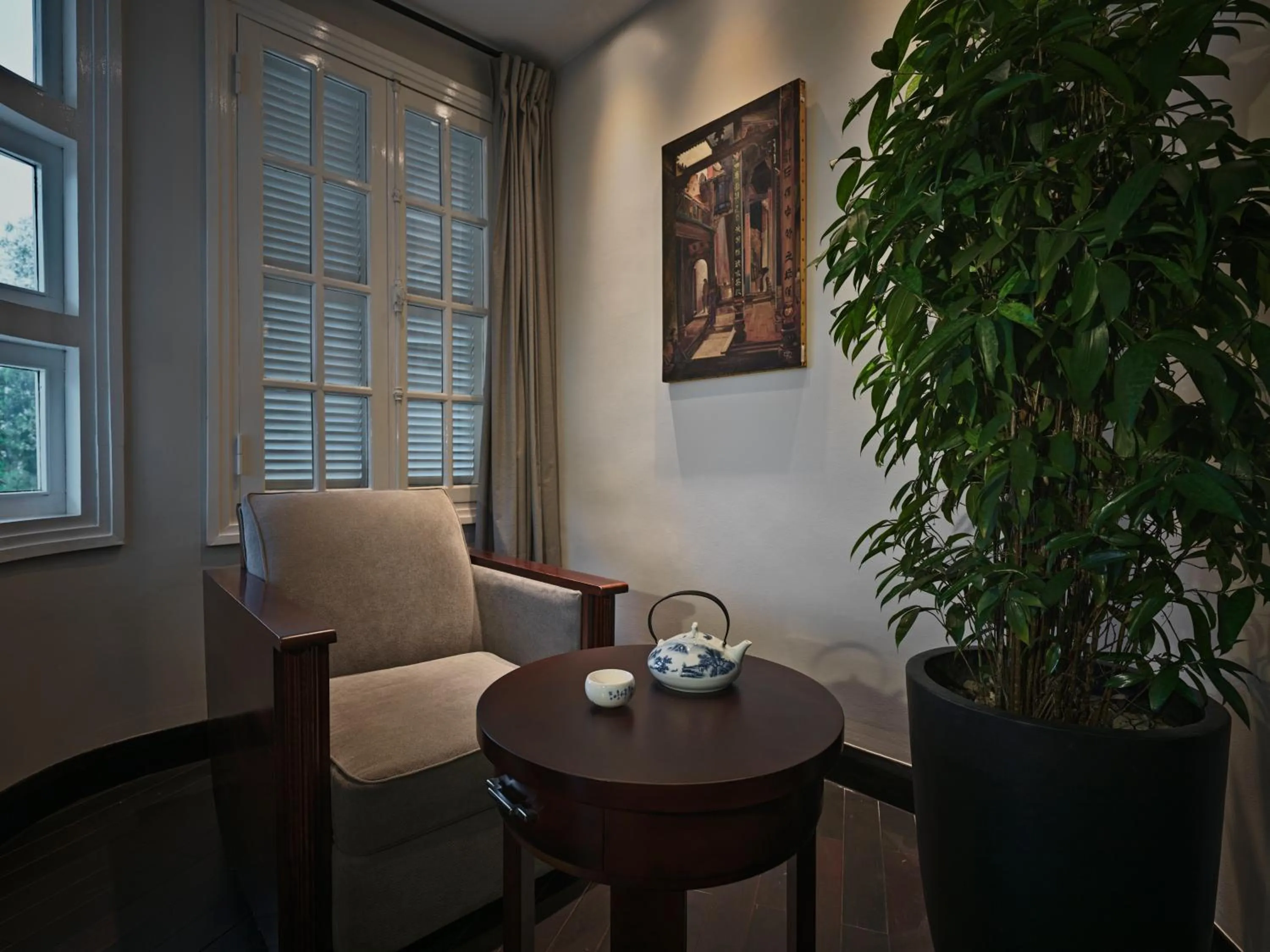 Seating area in Azerai La Residence, Hue