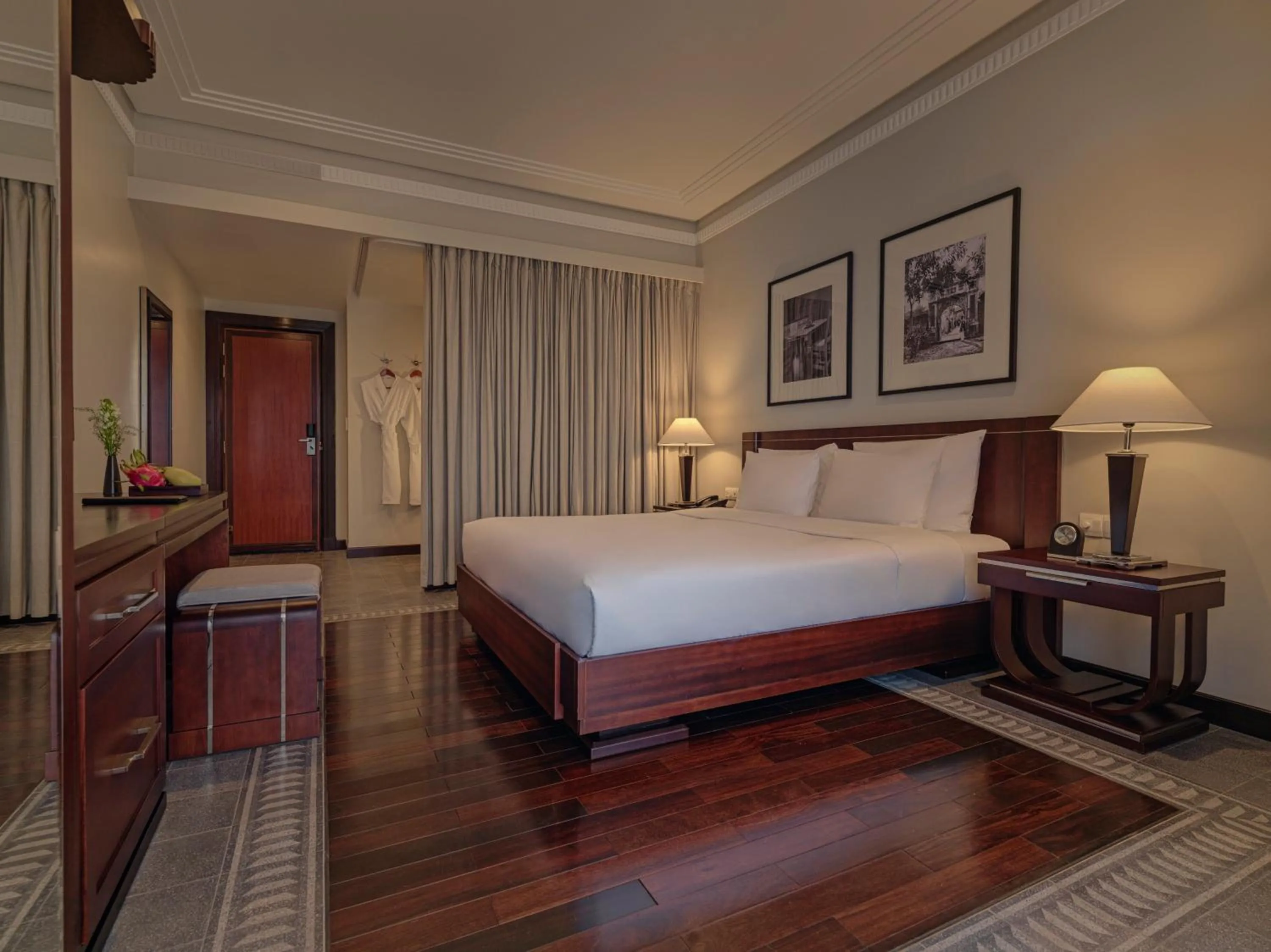 Bedroom, Bed in Azerai La Residence, Hue