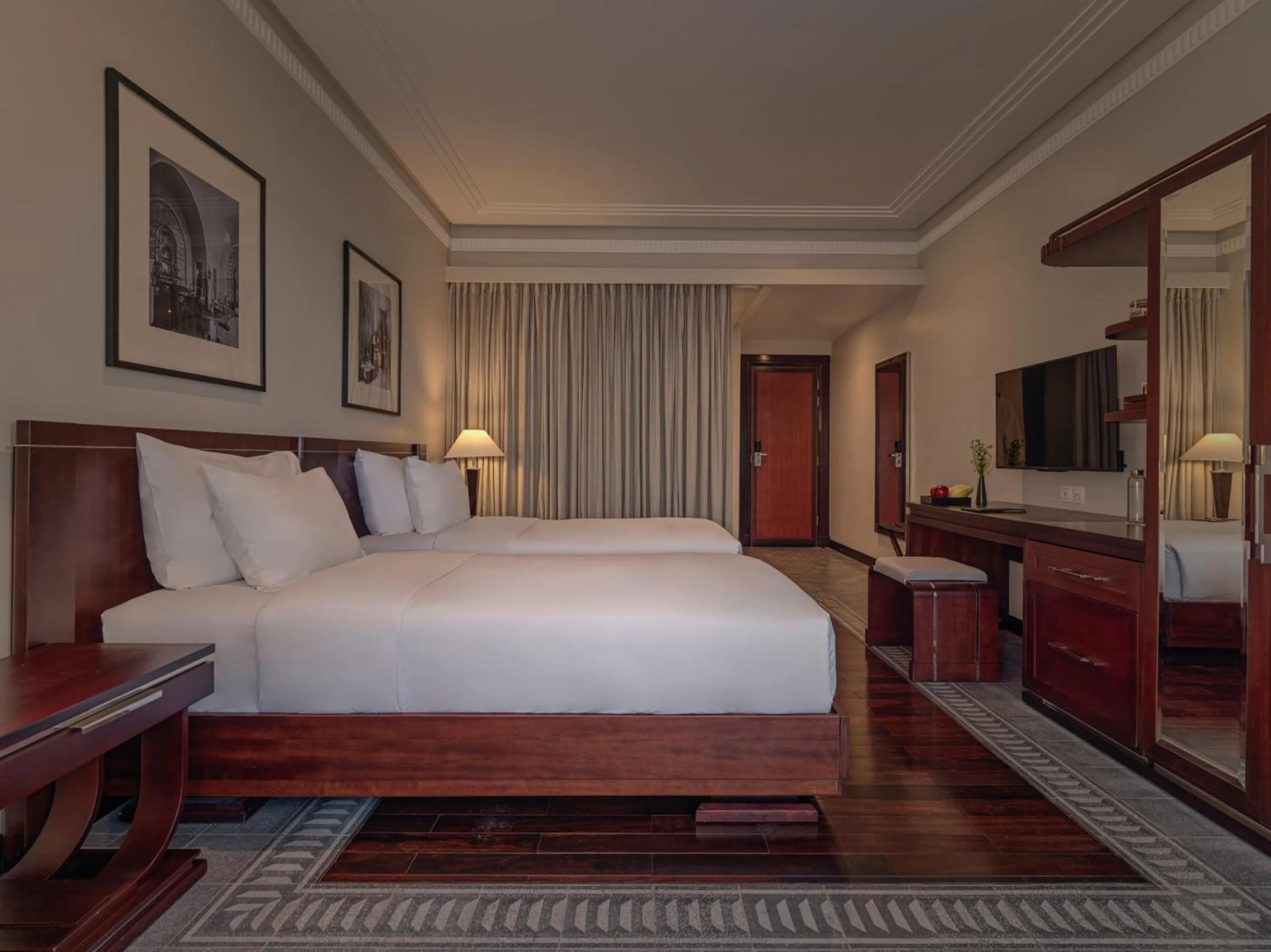 Bedroom, Bed in Azerai La Residence, Hue