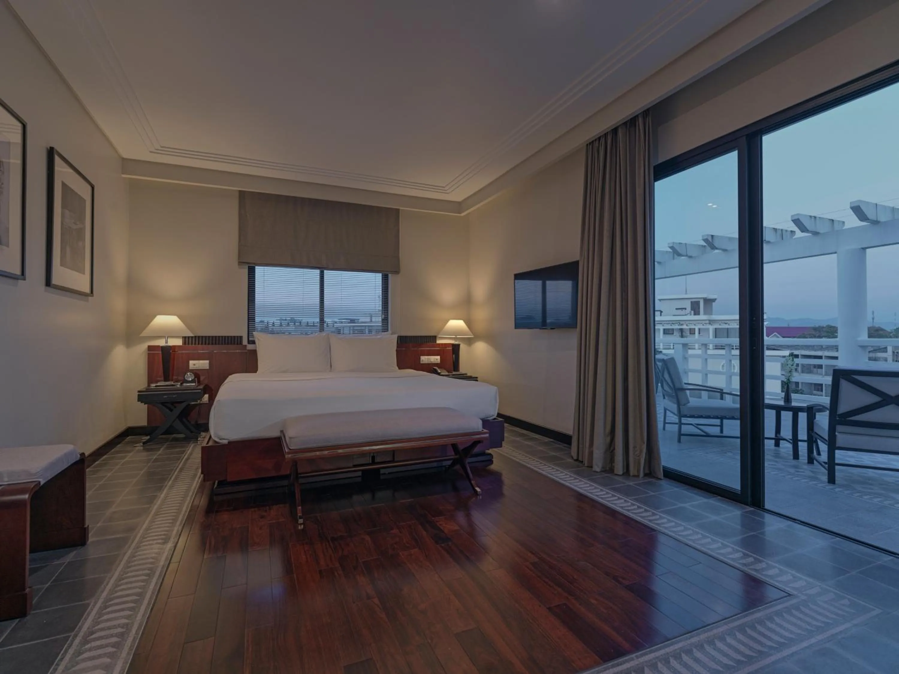 Bedroom, Bed in Azerai La Residence, Hue