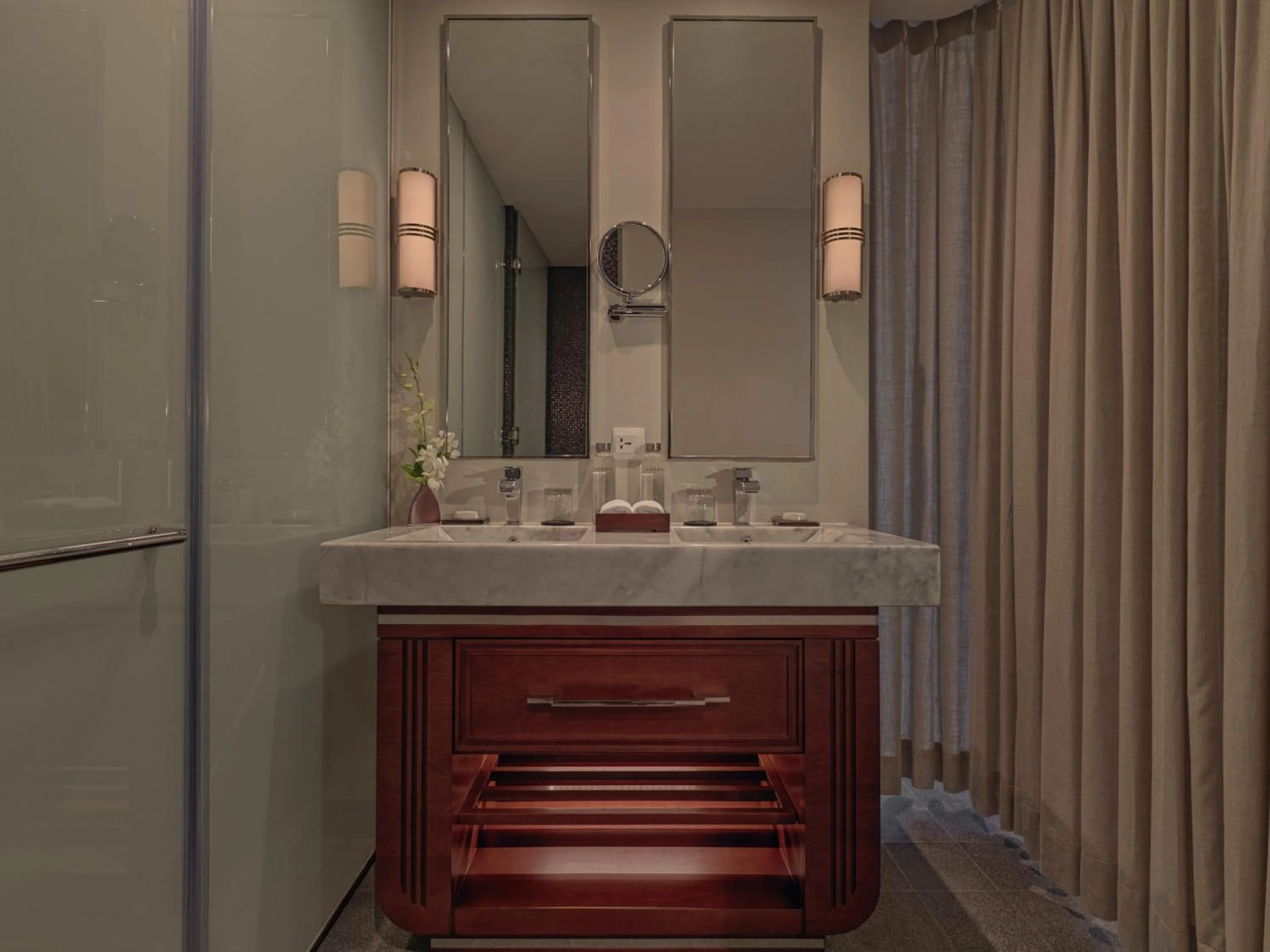 Bathroom in Azerai La Residence, Hue