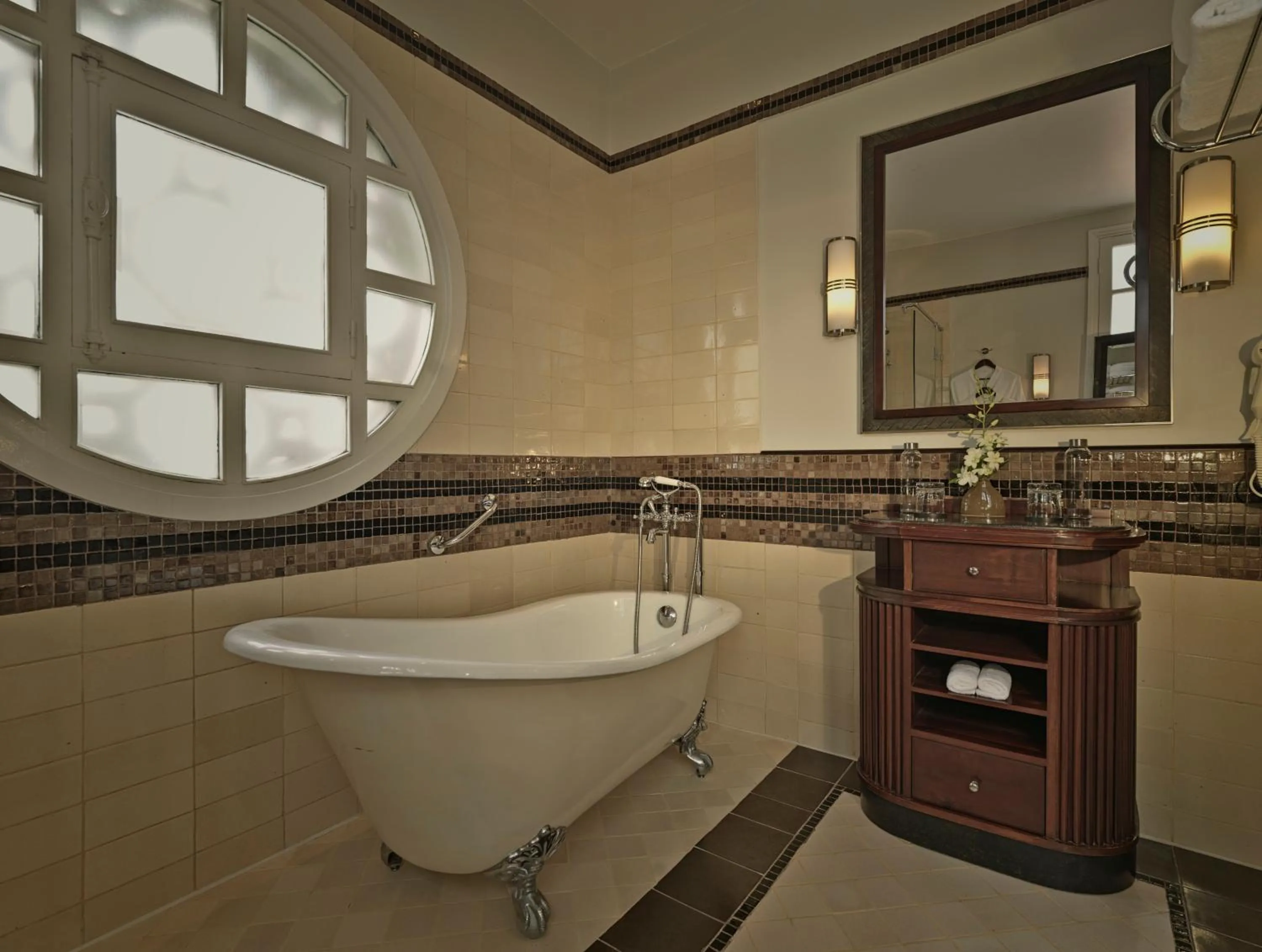 Bathroom in Azerai La Residence, Hue