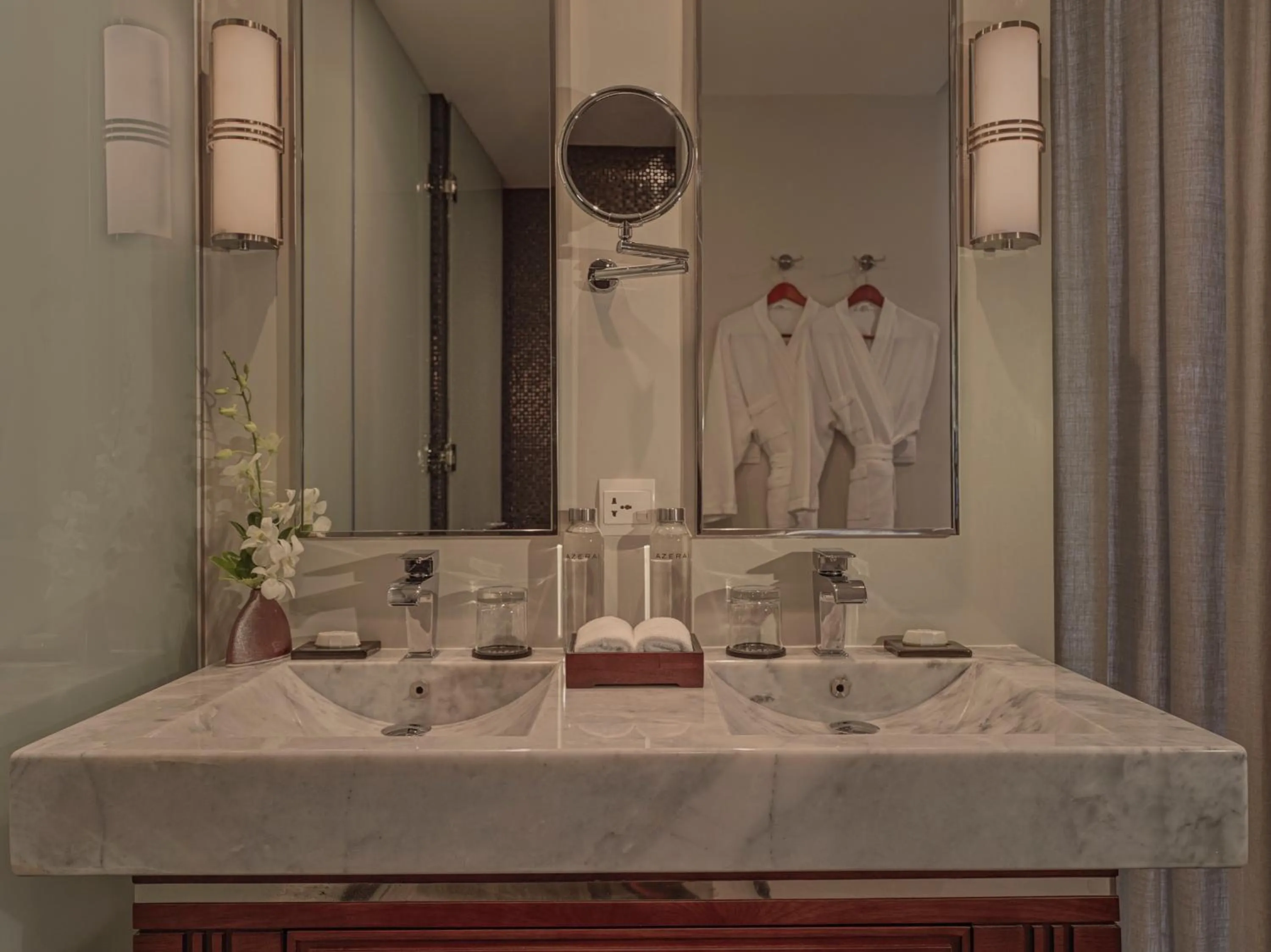 Bathroom in Azerai La Residence, Hue