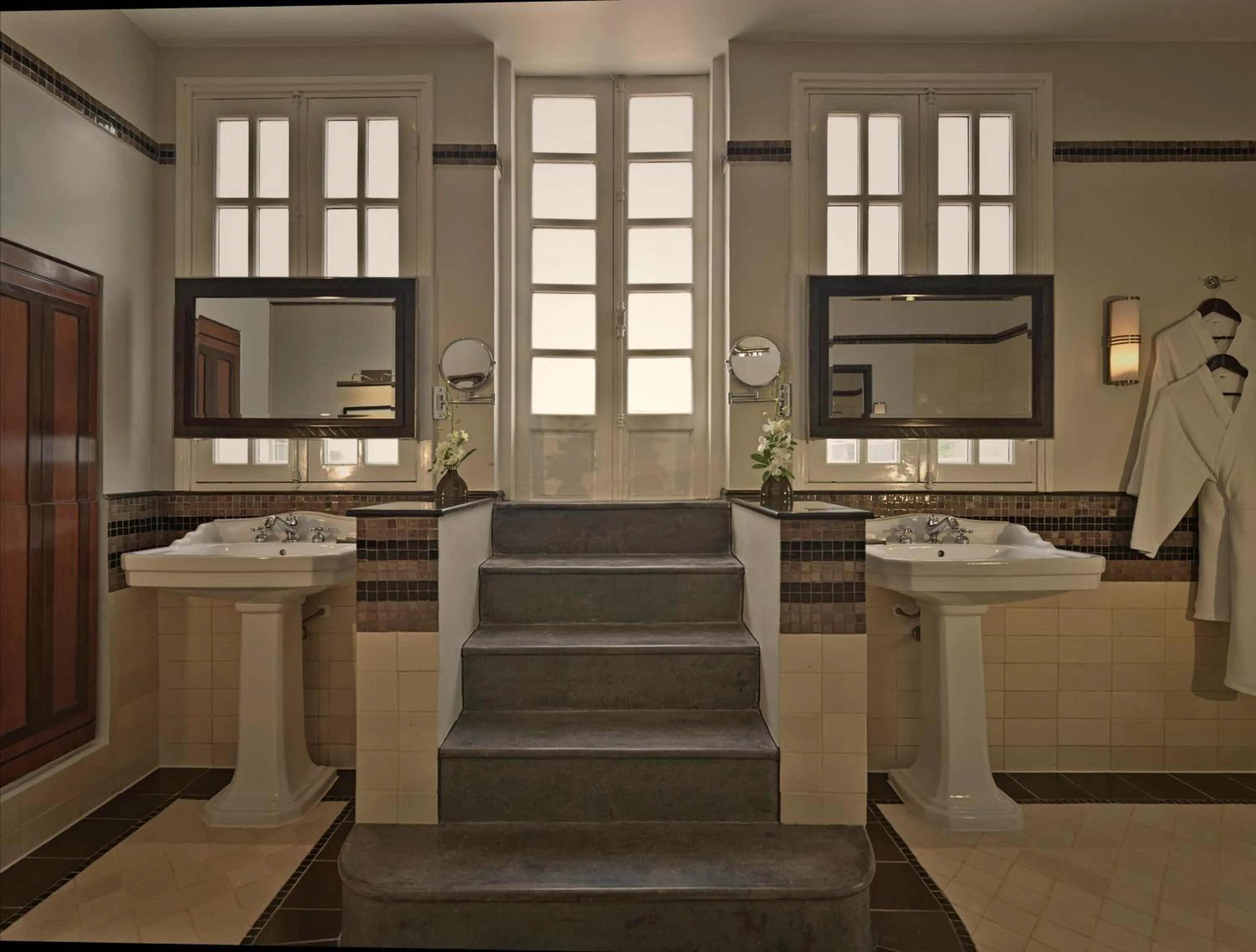 Bathroom in Azerai La Residence, Hue