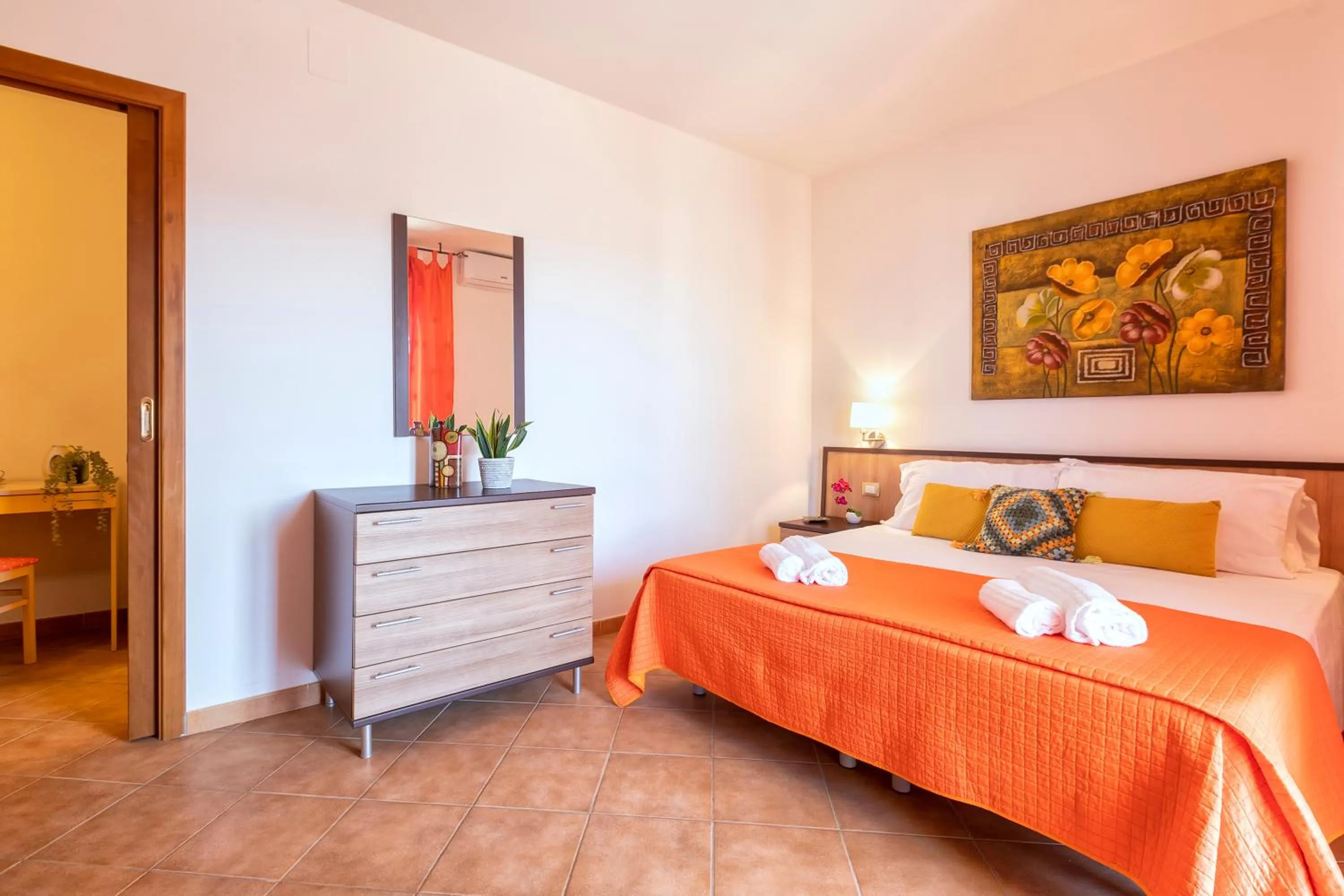 Bedroom in KaRol Casa Vacanze