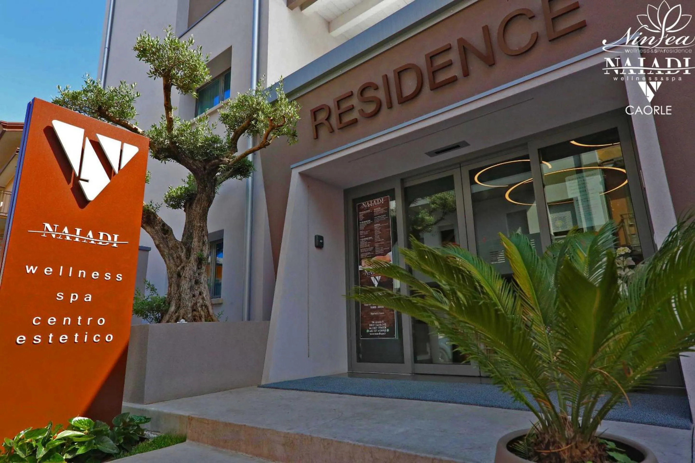 Facade/entrance in Ninfea Wellness & Spa Residence