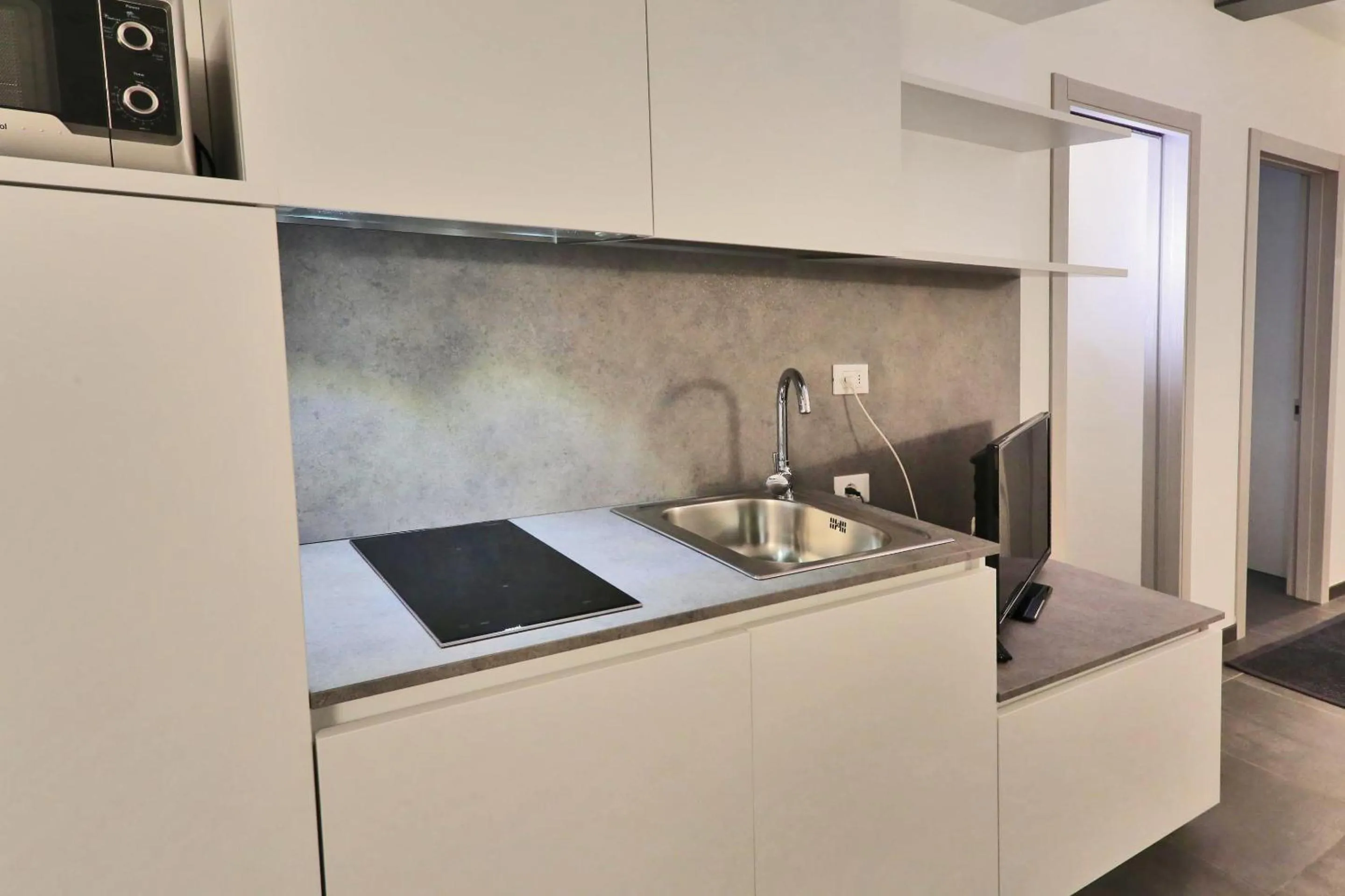 Kitchen or kitchenette in Ninfea Wellness & Spa Residence