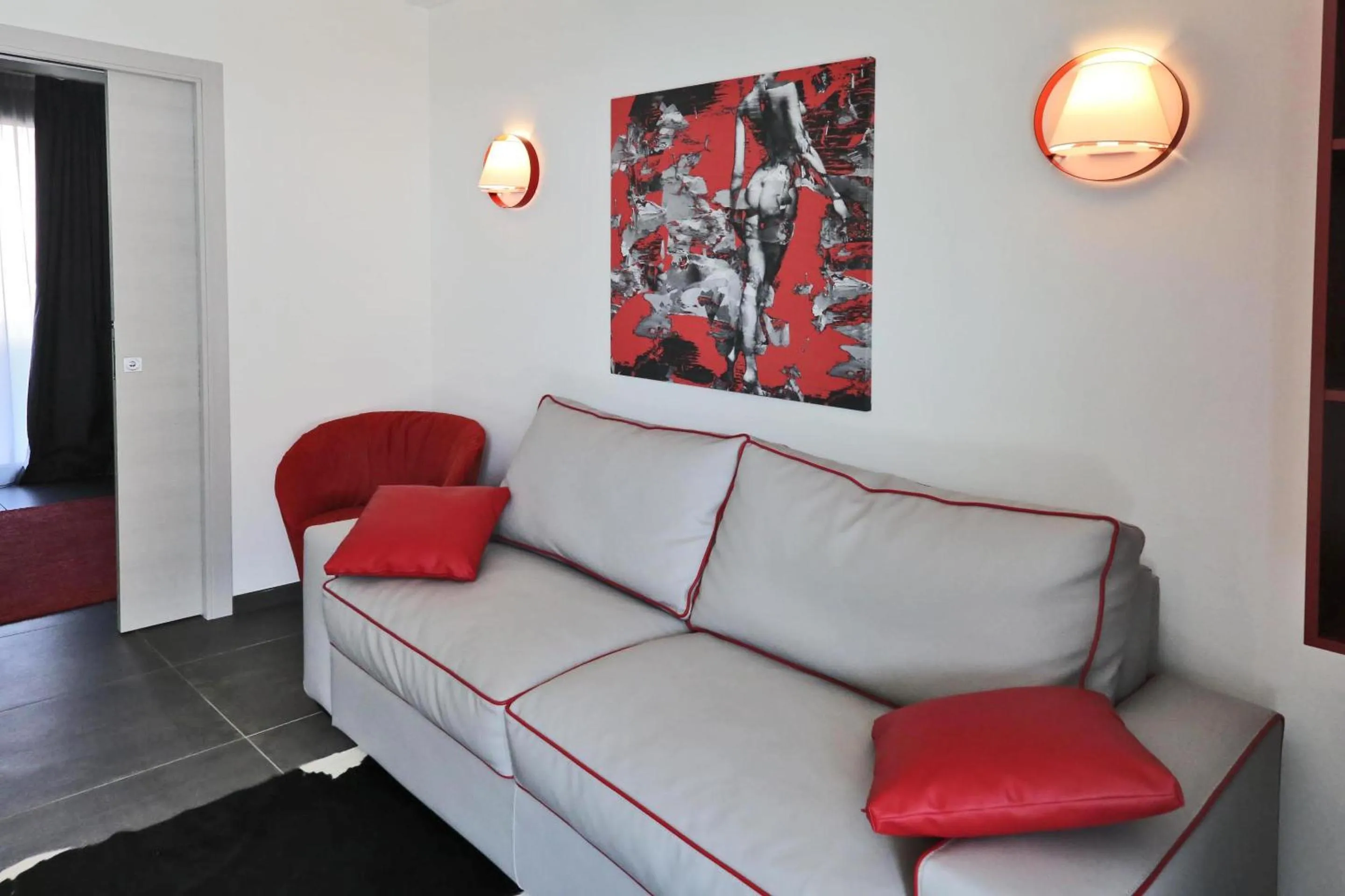 Living room in Ninfea Wellness & Spa Residence