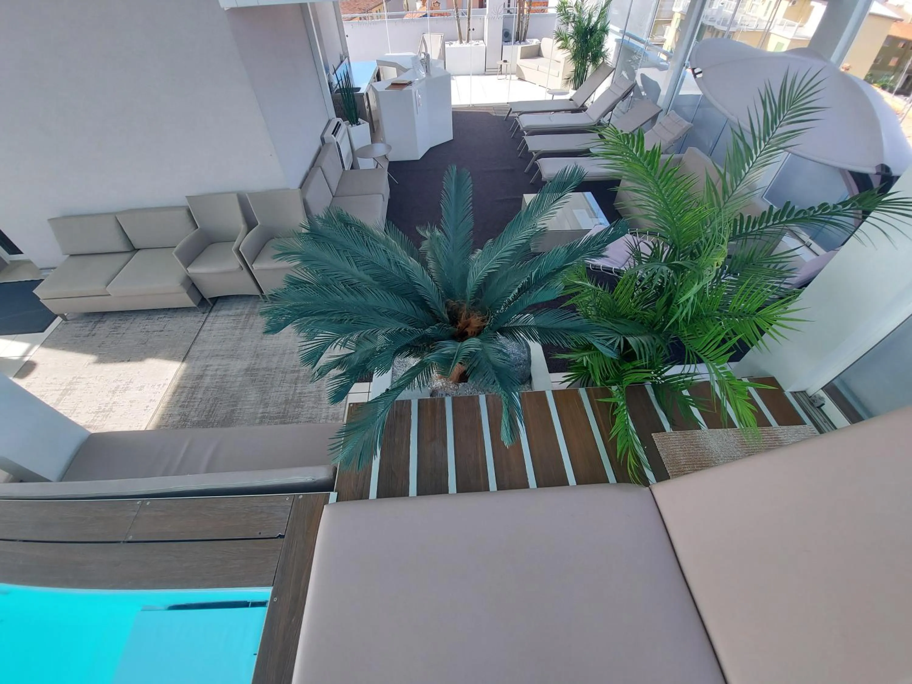 Pool view in Ninfea Wellness & Spa Residence