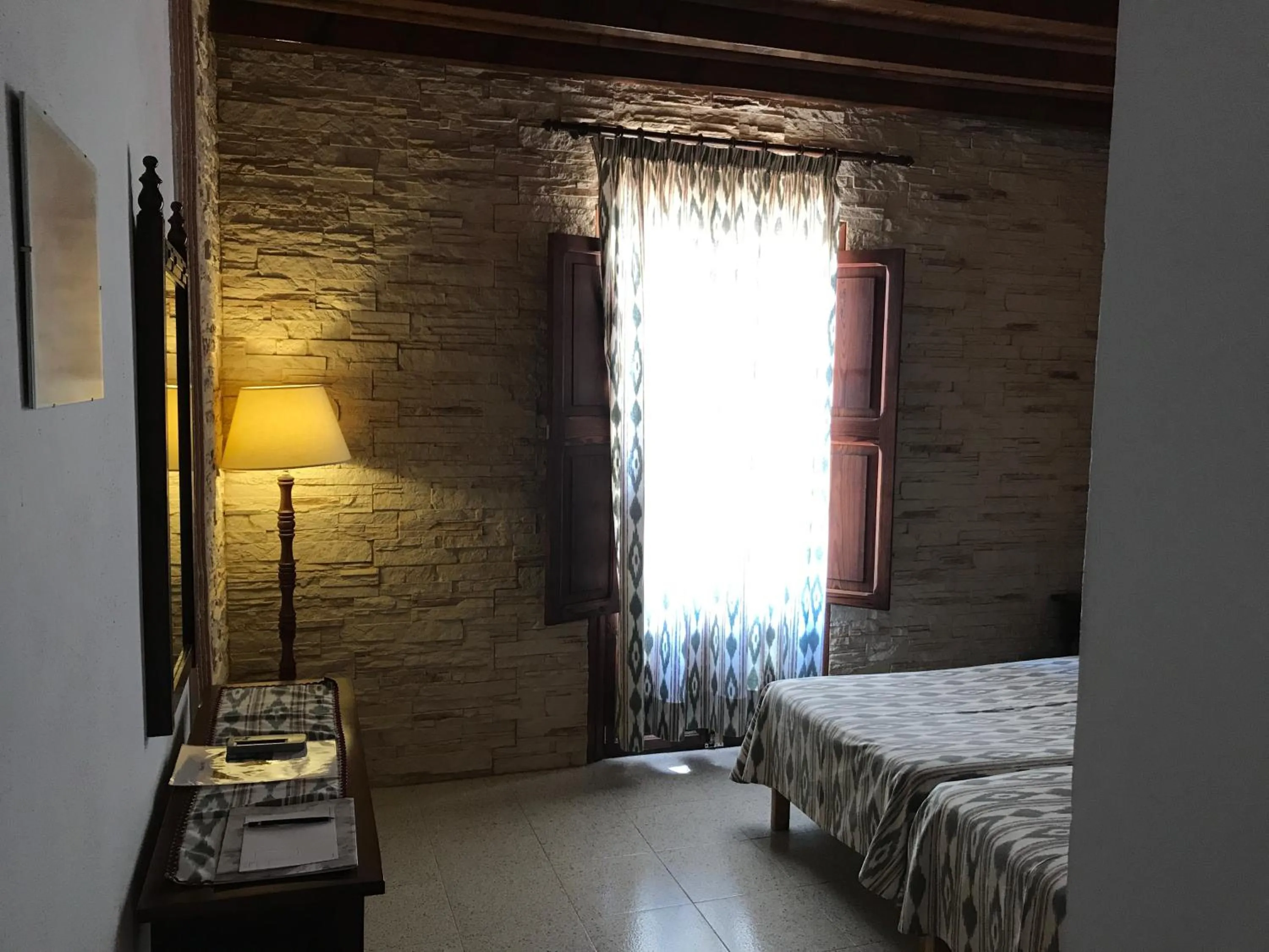 Bedroom, Bed in Hostal Restaurante Playa