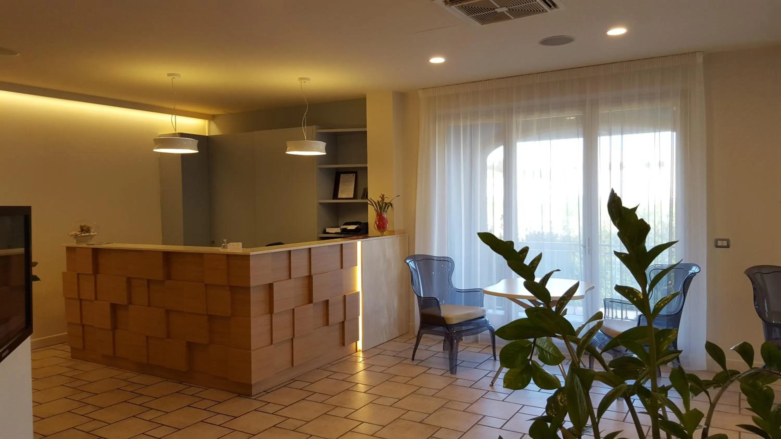 Lobby or reception in Hotel Cristoforo Colombo