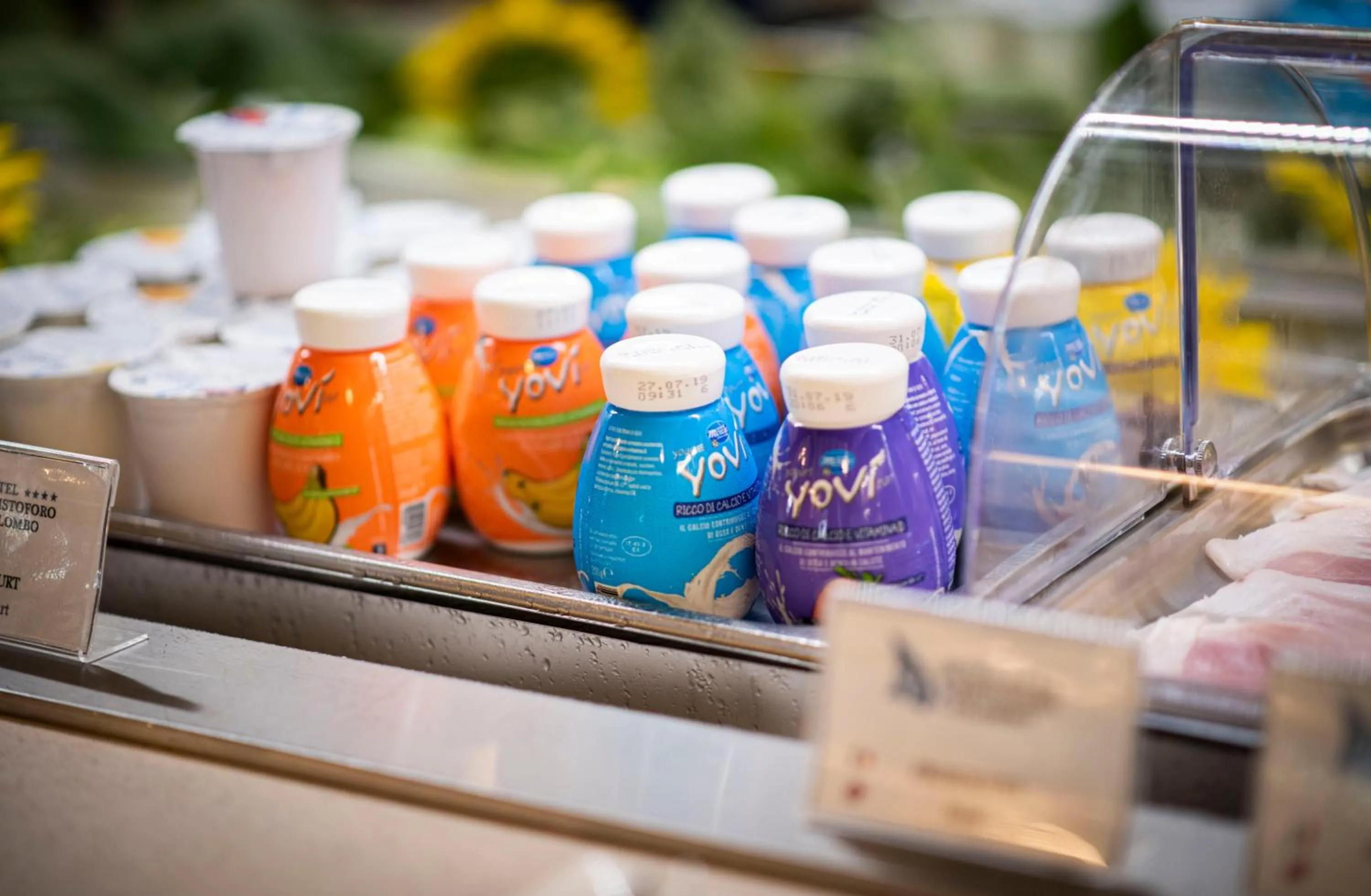 Continental breakfast in Hotel Cristoforo Colombo