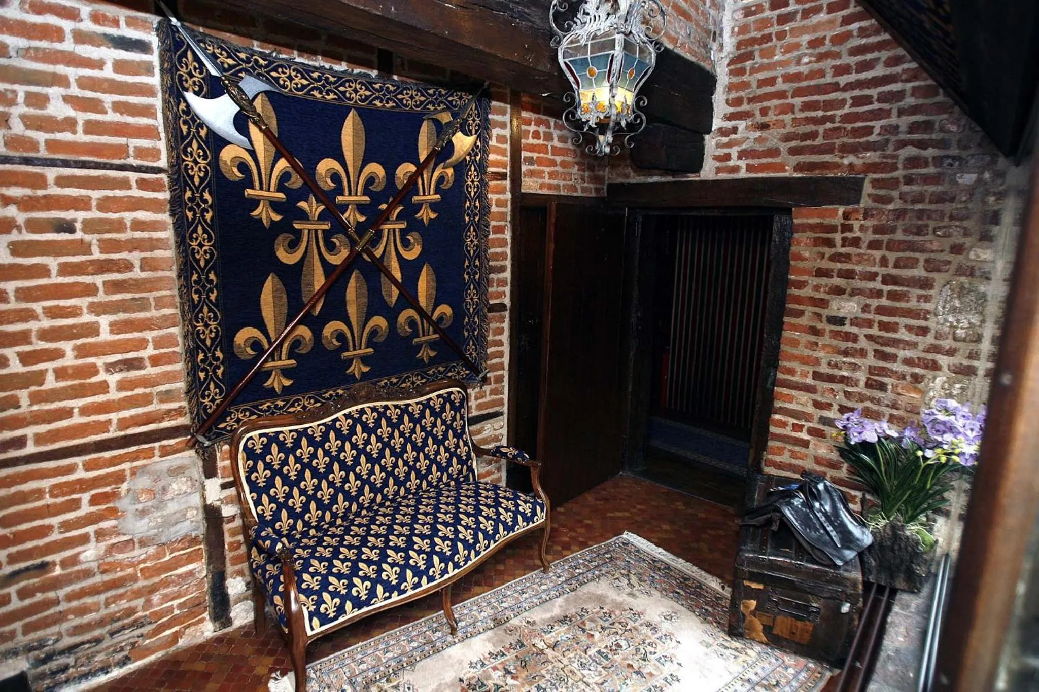 Lobby or reception in Auberge Du Bon Fermier