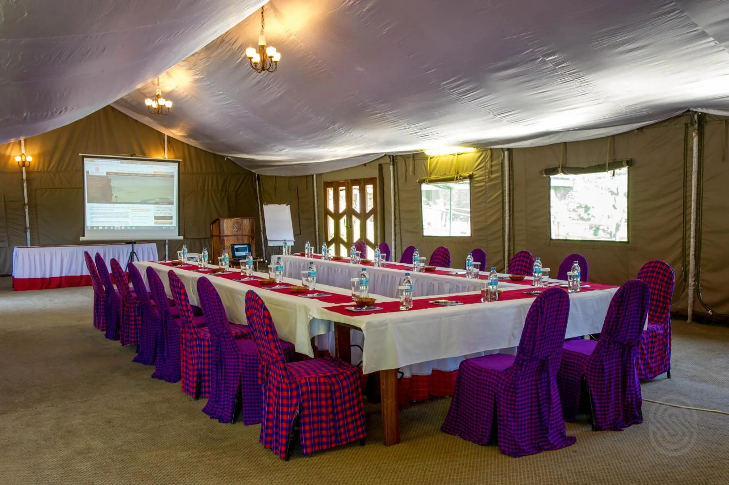 Meeting/conference room in Ngorongoro Serena Safari Lodge