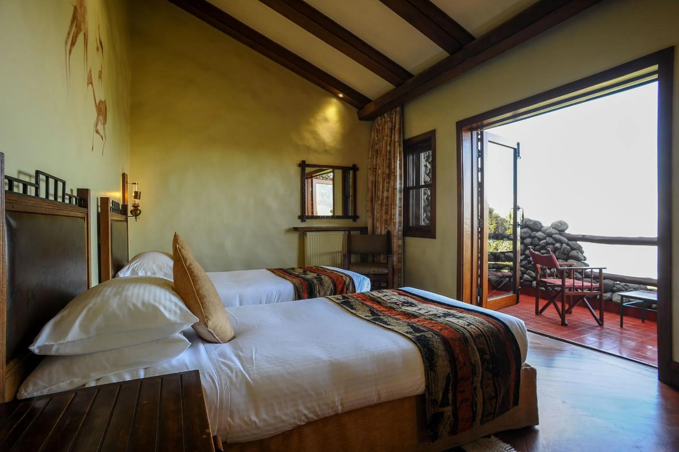 Bedroom, Bed in Ngorongoro Serena Safari Lodge