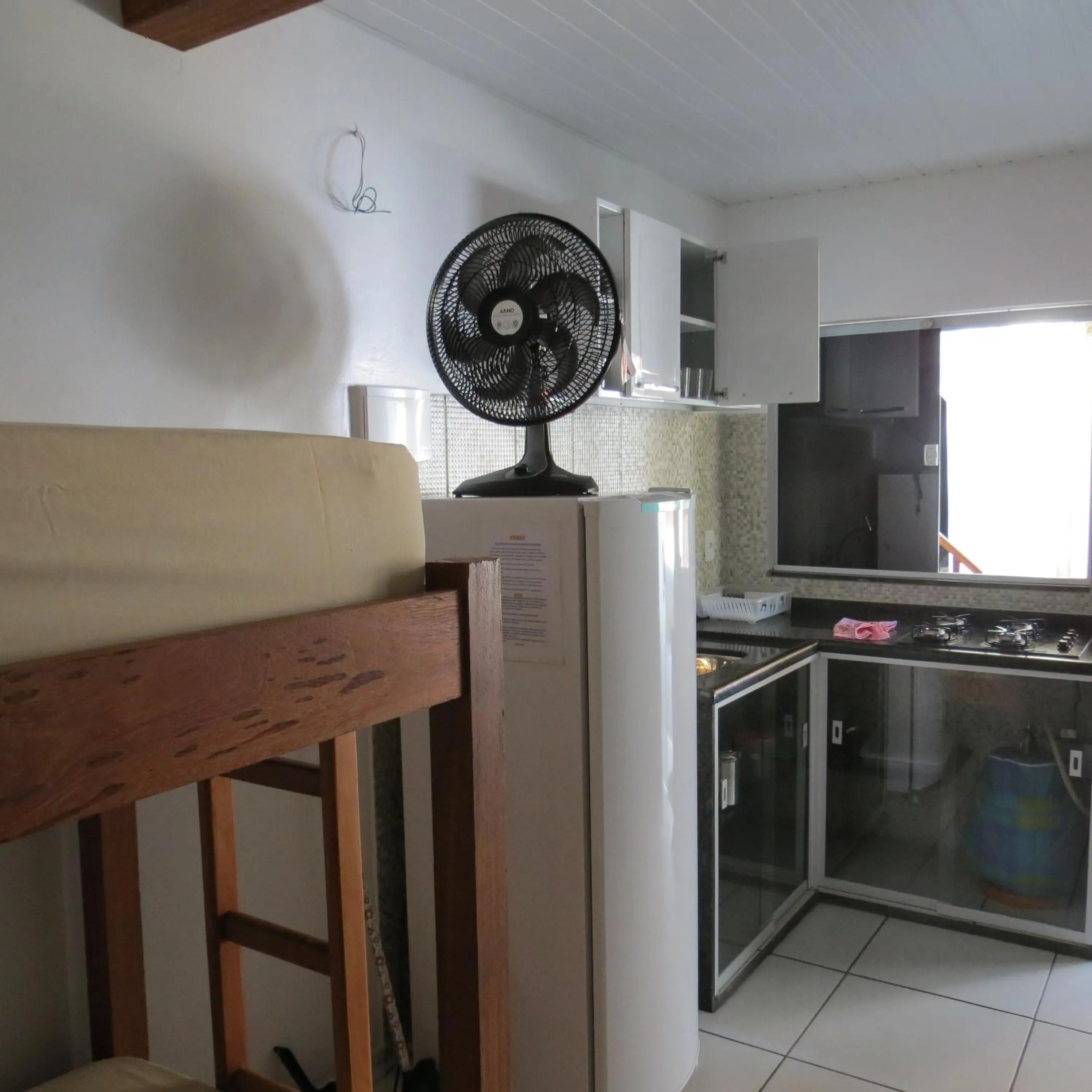 Kitchen or kitchenette in Recanto da Ilha