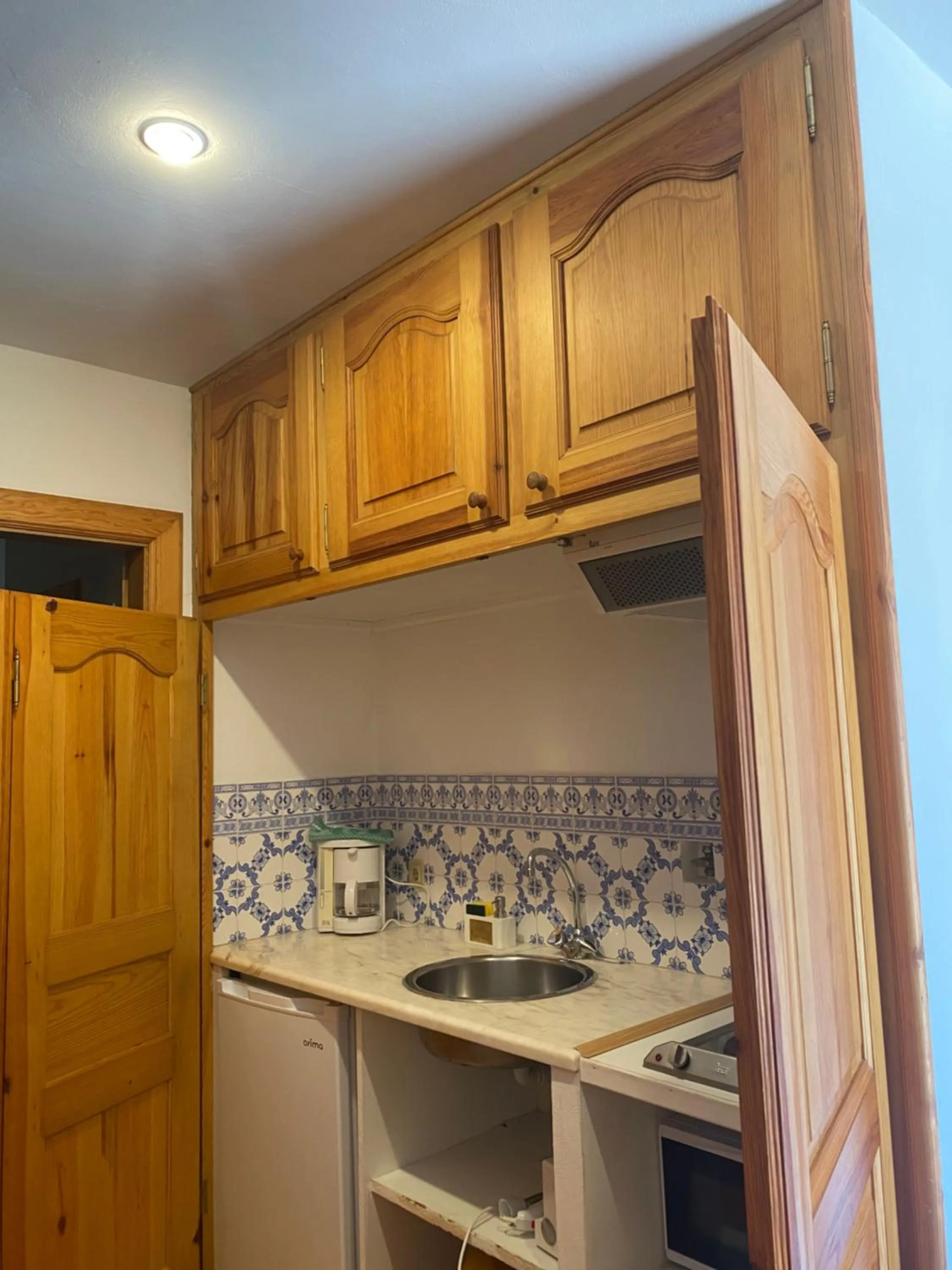 Kitchen or kitchenette in Hotel Quinta Da Lagoa