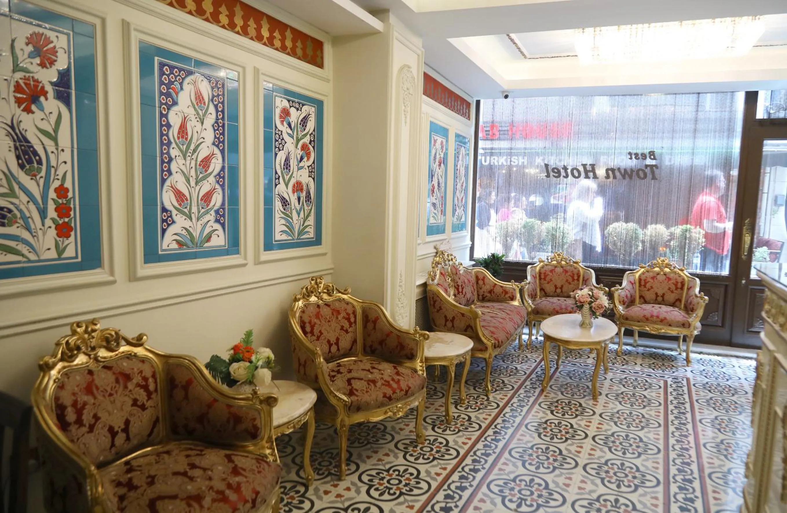 Lobby or reception in Best Town Hotel