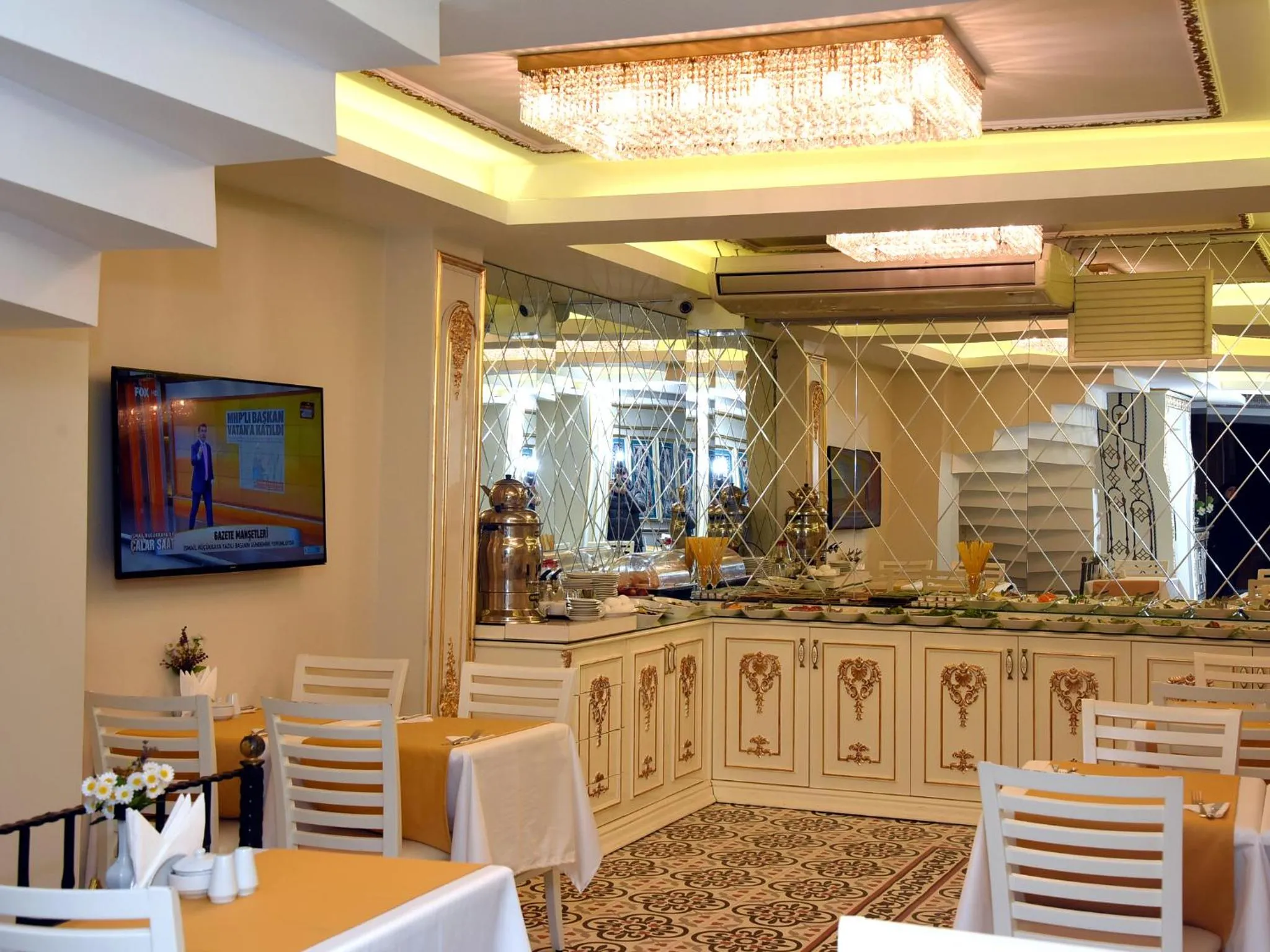 Buffet breakfast in Best Town Hotel