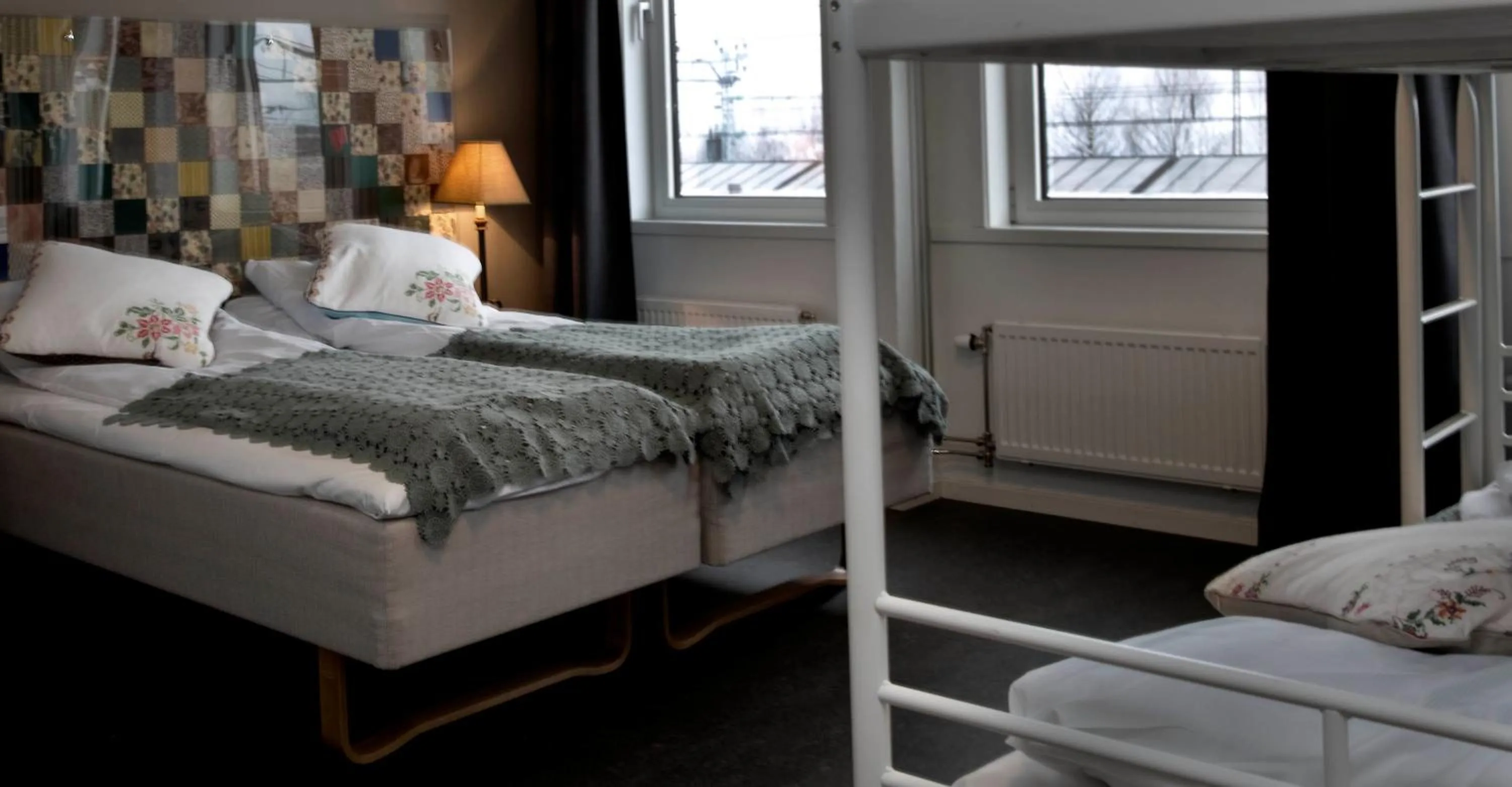 Bed in Lillehammer Stasjonen Hotel