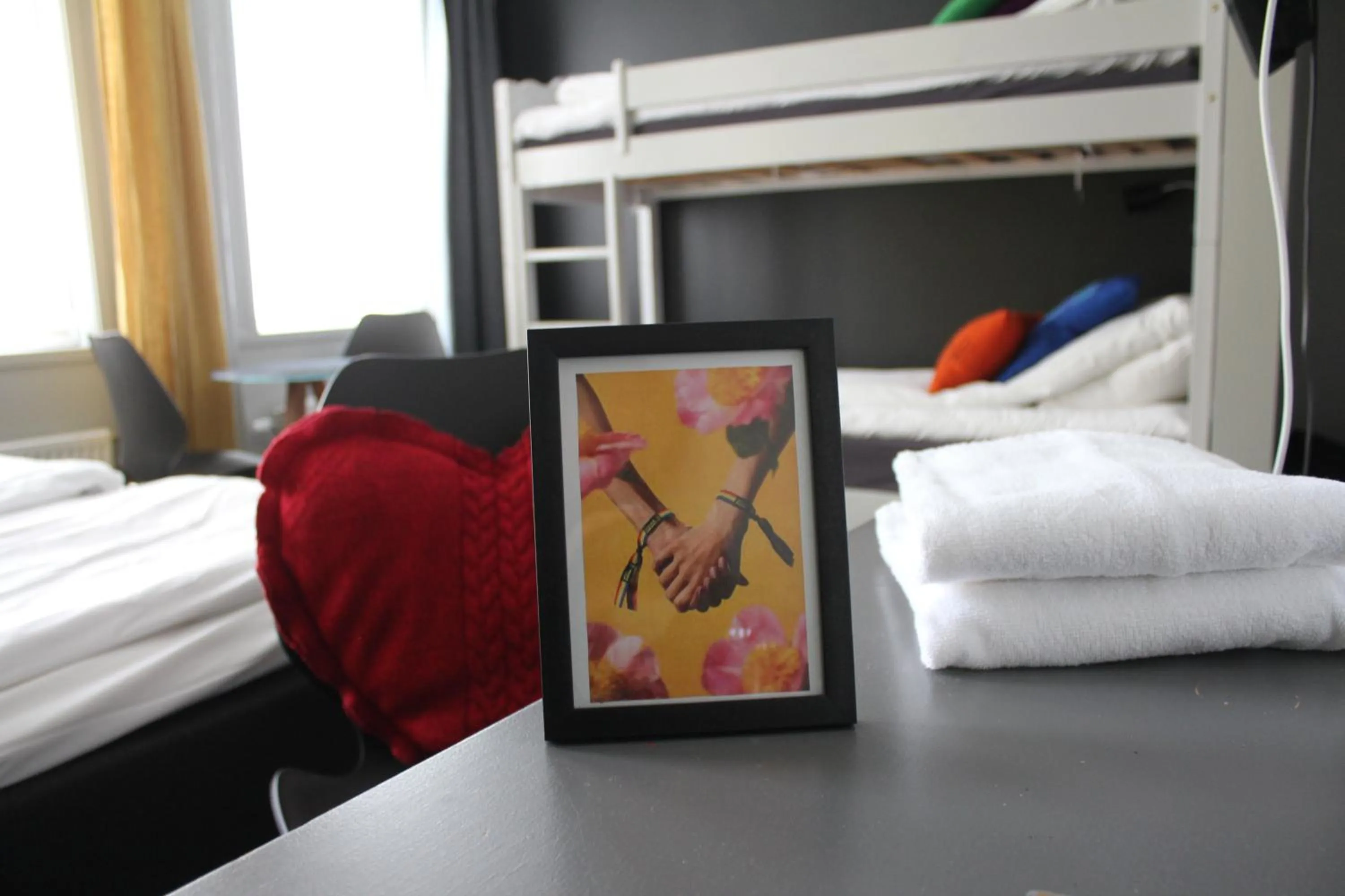 Bed in Lillehammer Stasjonen Hotel