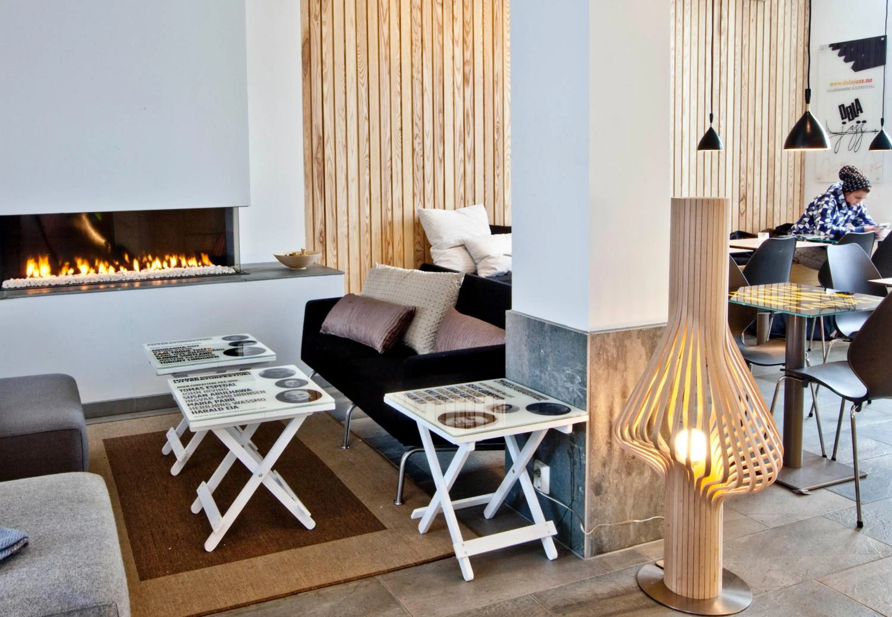 Restaurant/places to eat in Lillehammer Stasjonen Hotel