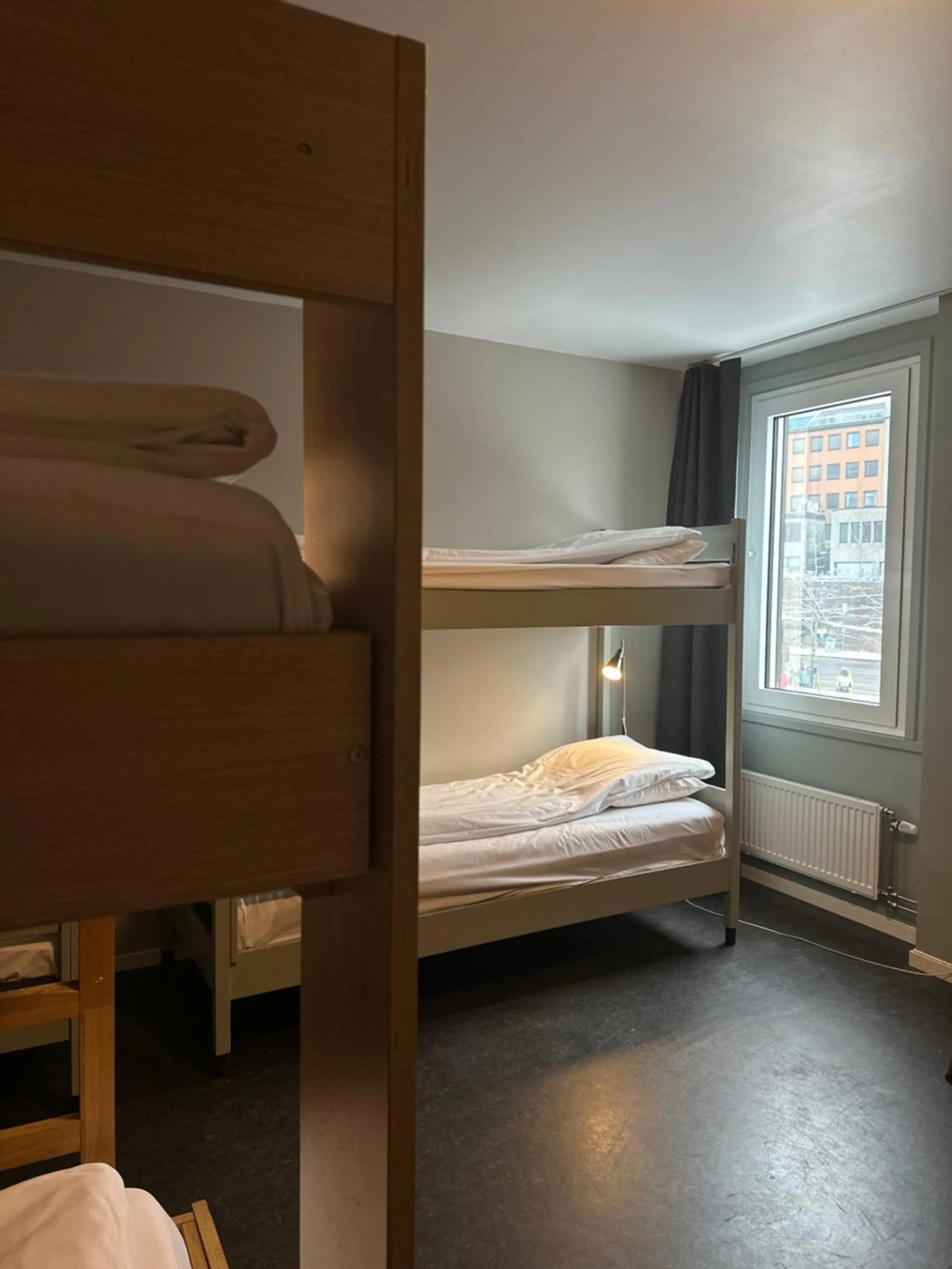 Bed in Lillehammer Stasjonen Hotel