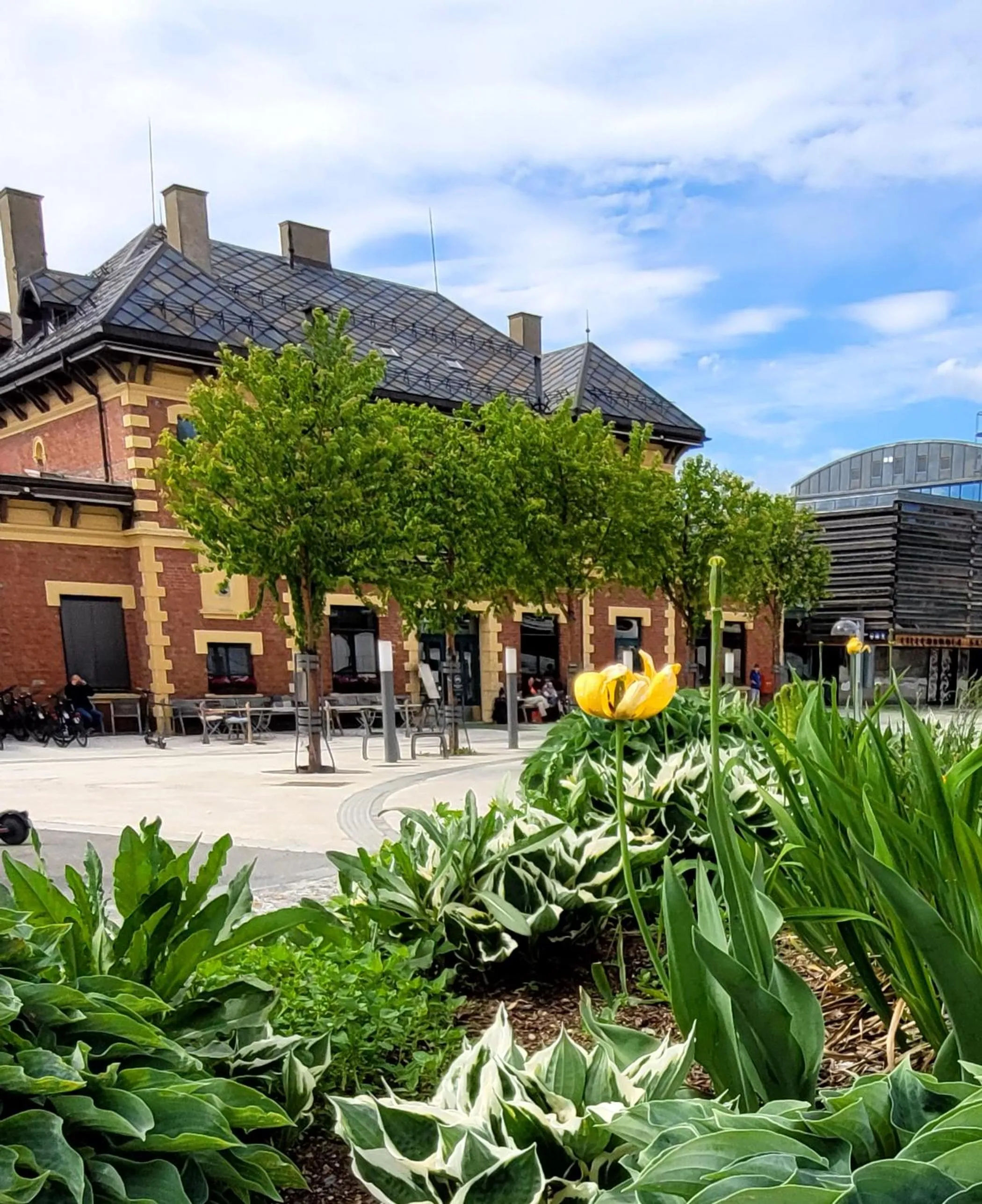 Property building in Lillehammer Stasjonen Hotel