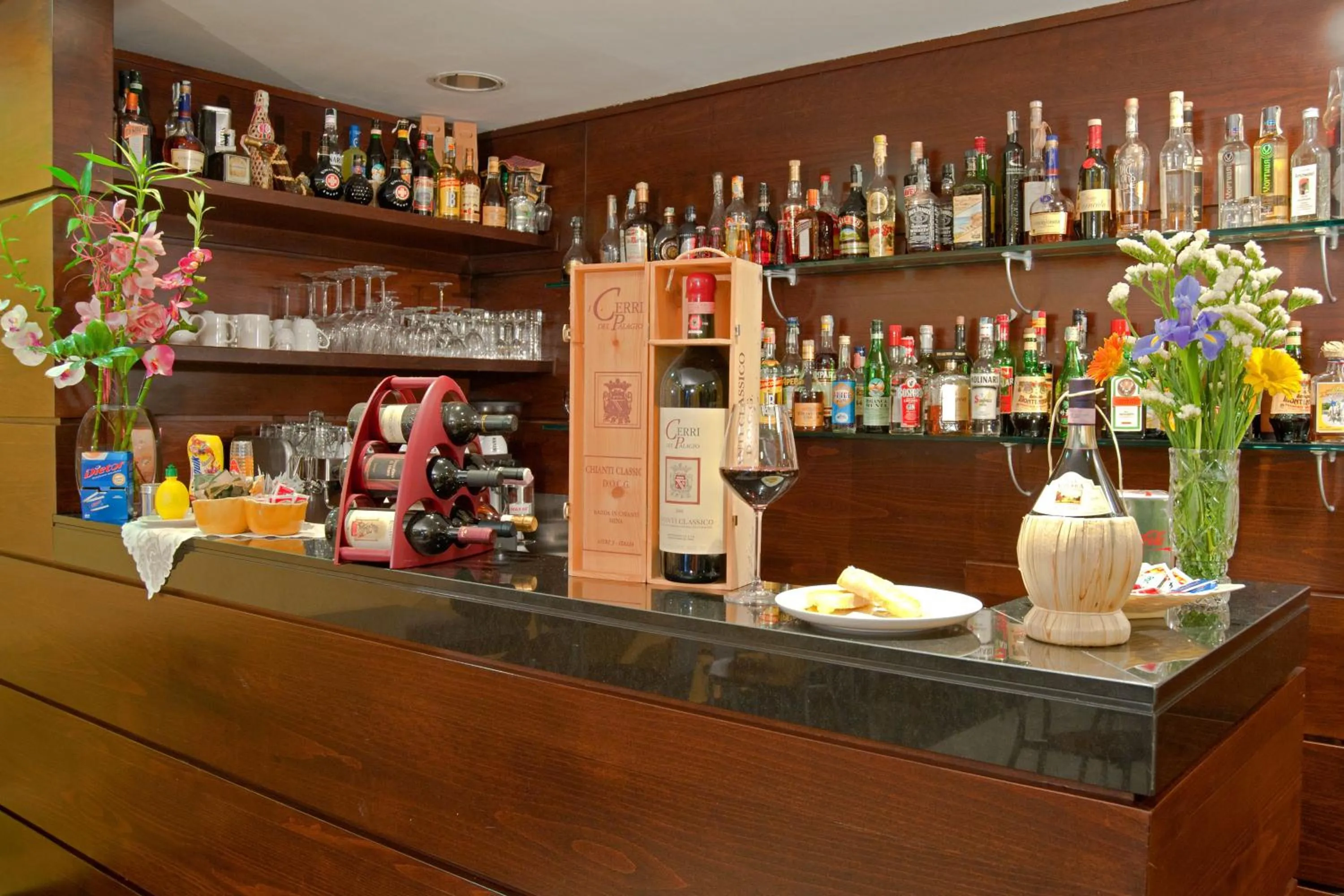 Lounge or bar in Hotel Il Viandante