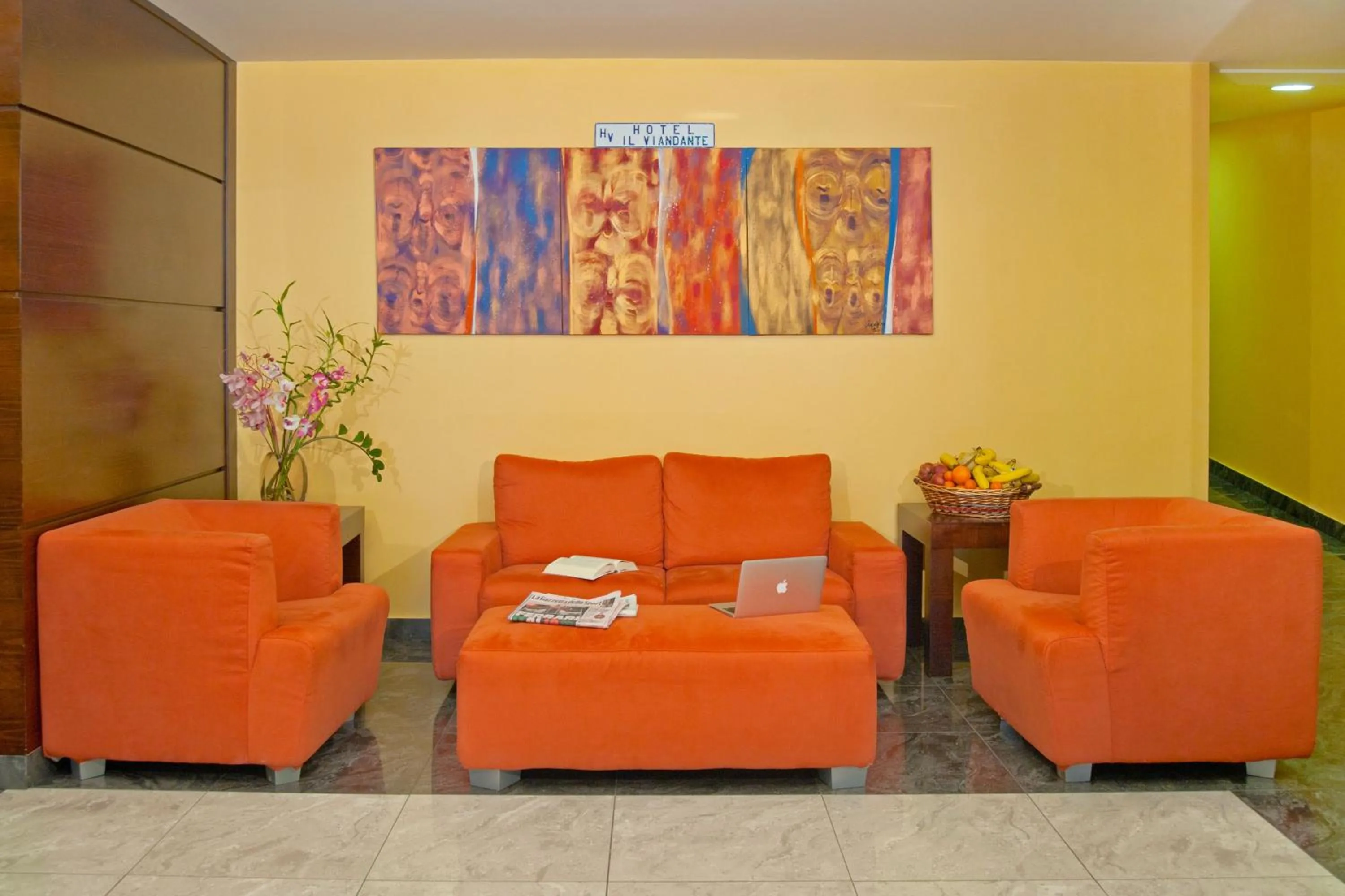 Lounge or bar in Hotel Il Viandante