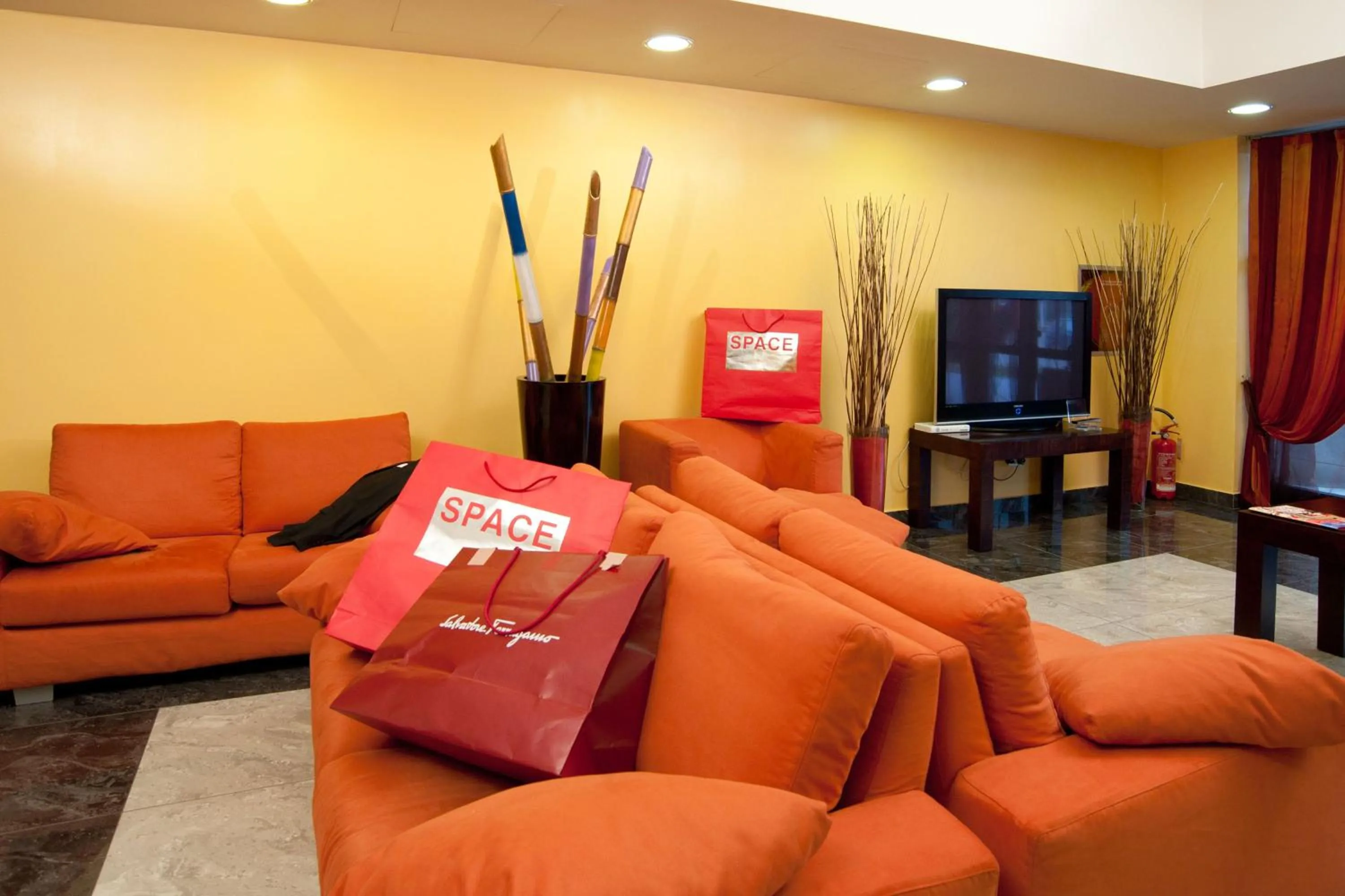 Lounge or bar in Hotel Il Viandante