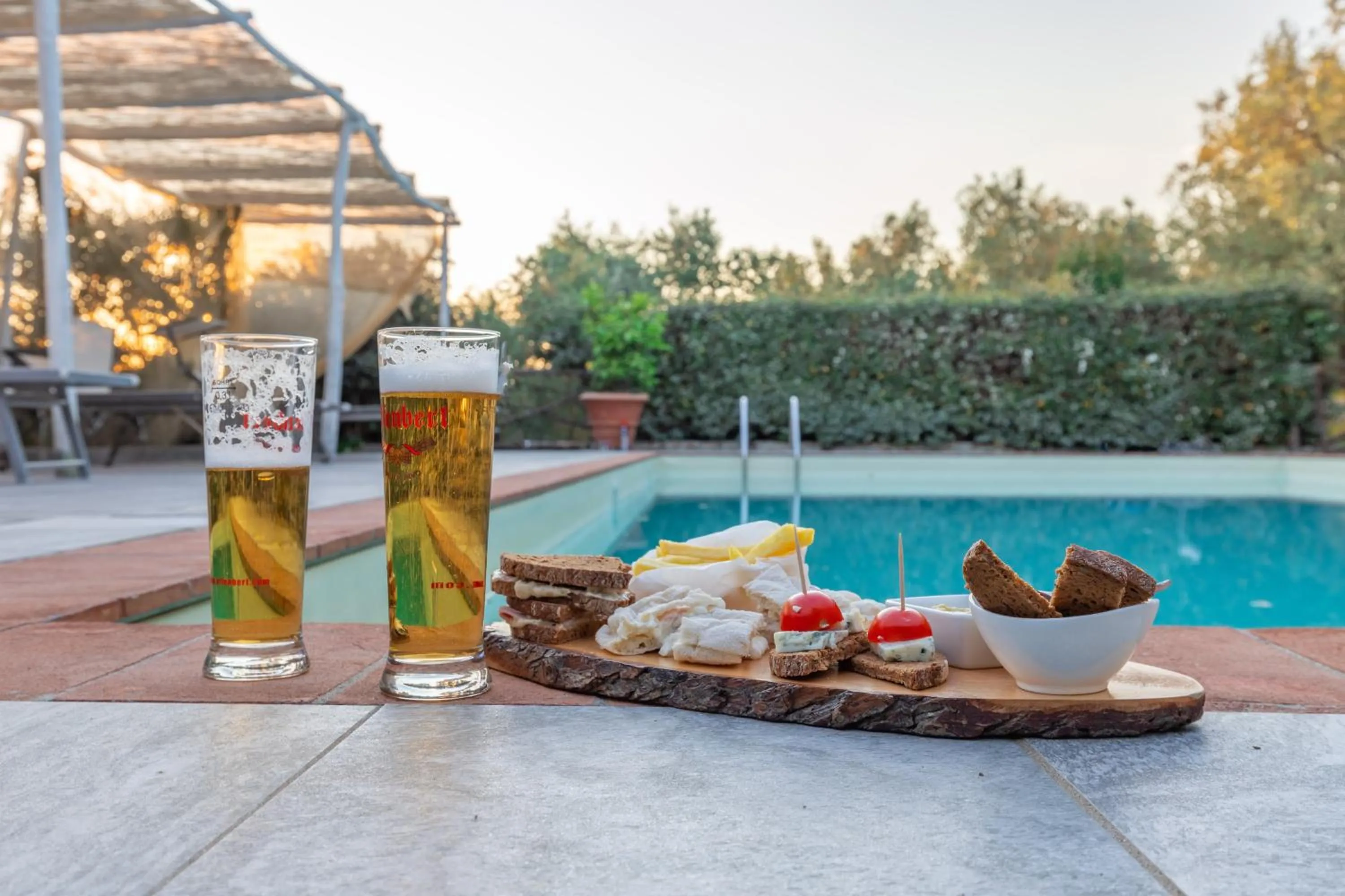 Food and drinks in La Casa Medioevale