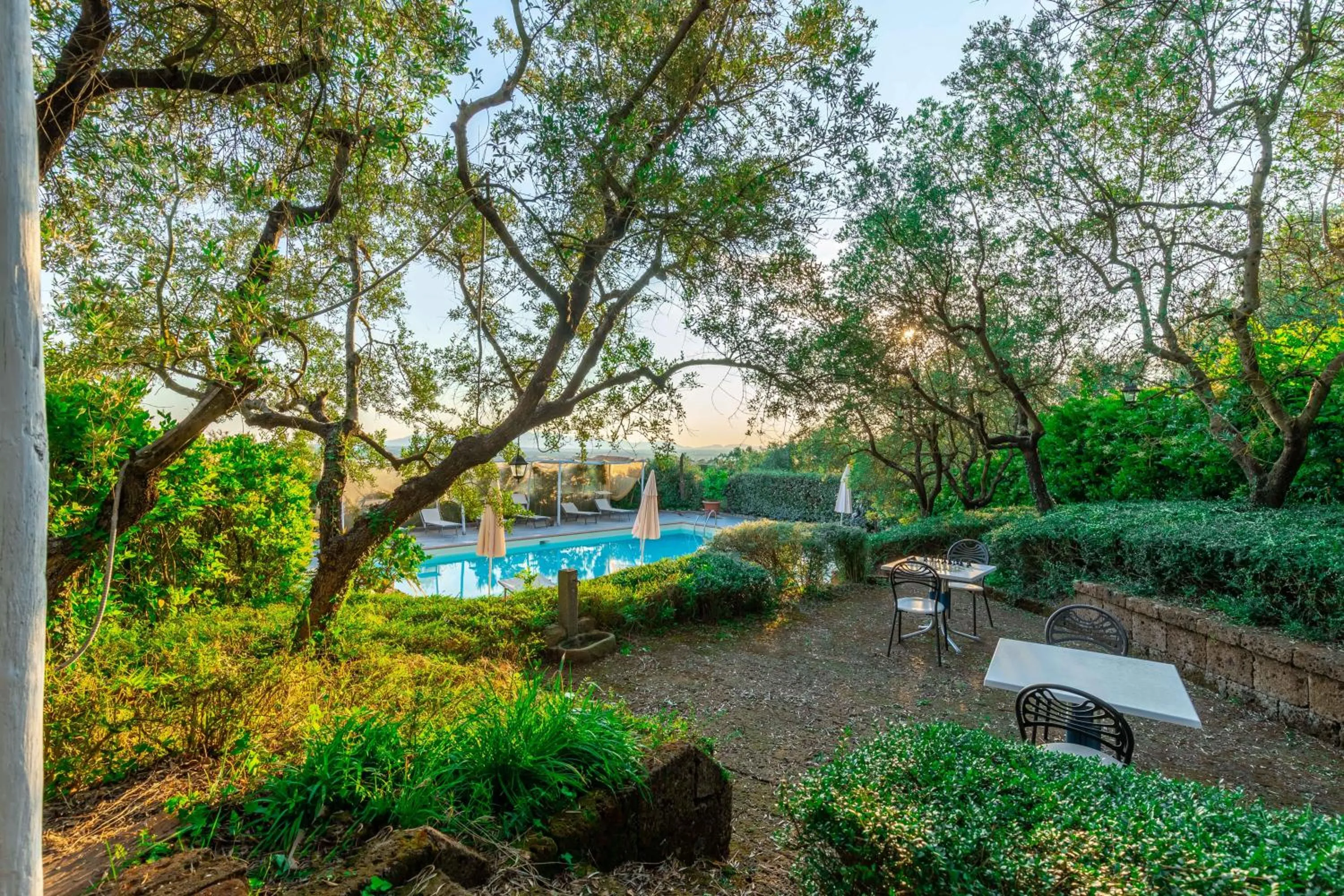 Garden in La Casa Medioevale