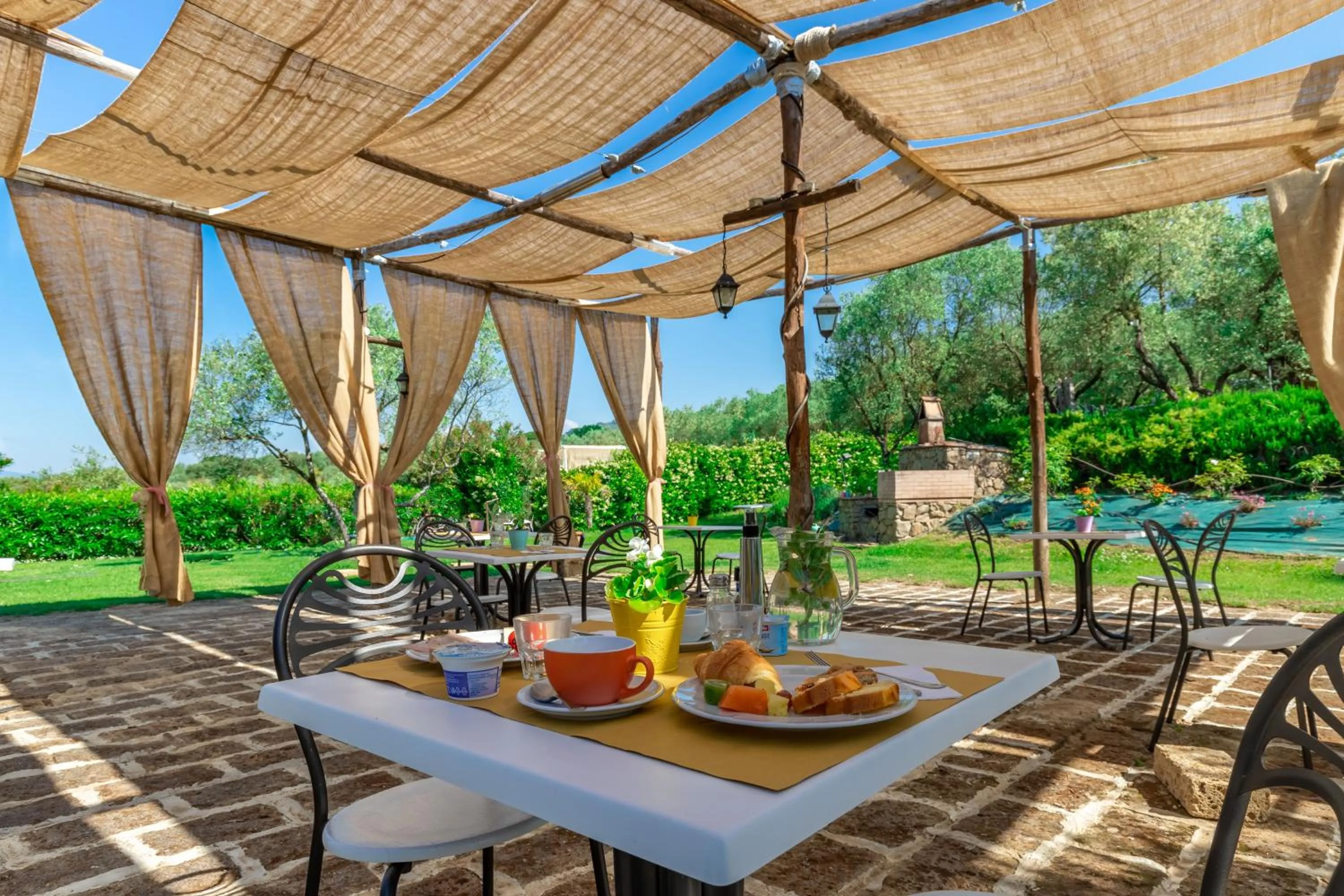 Patio in La Casa Medioevale