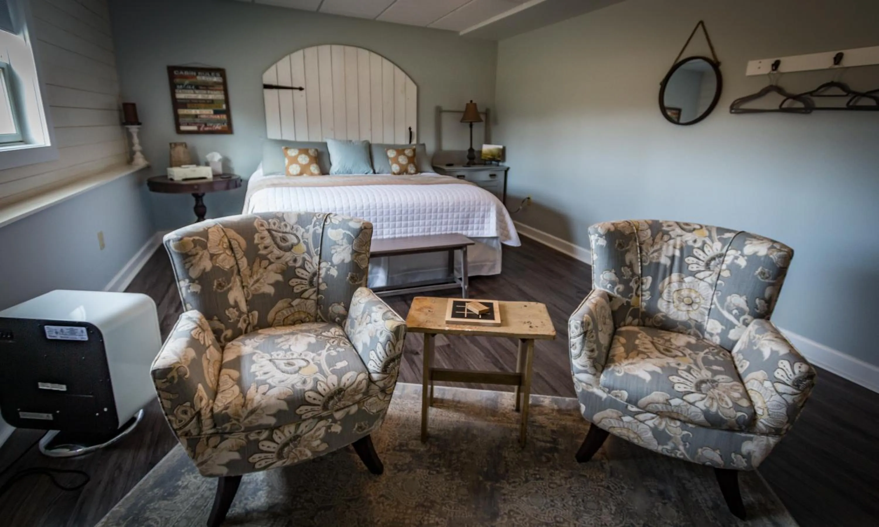 Bed in Vineyard Woods