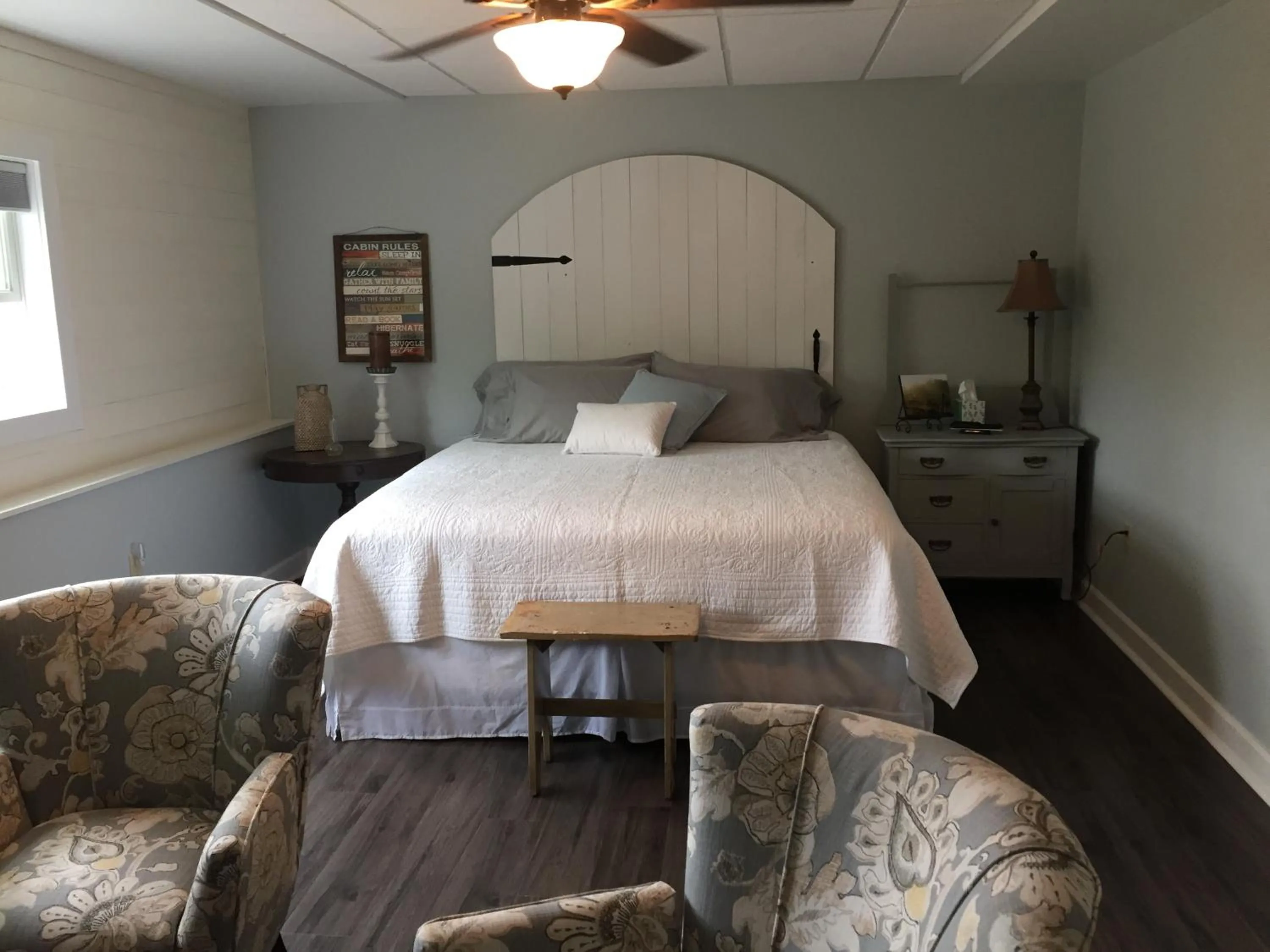 Bed in Vineyard Woods