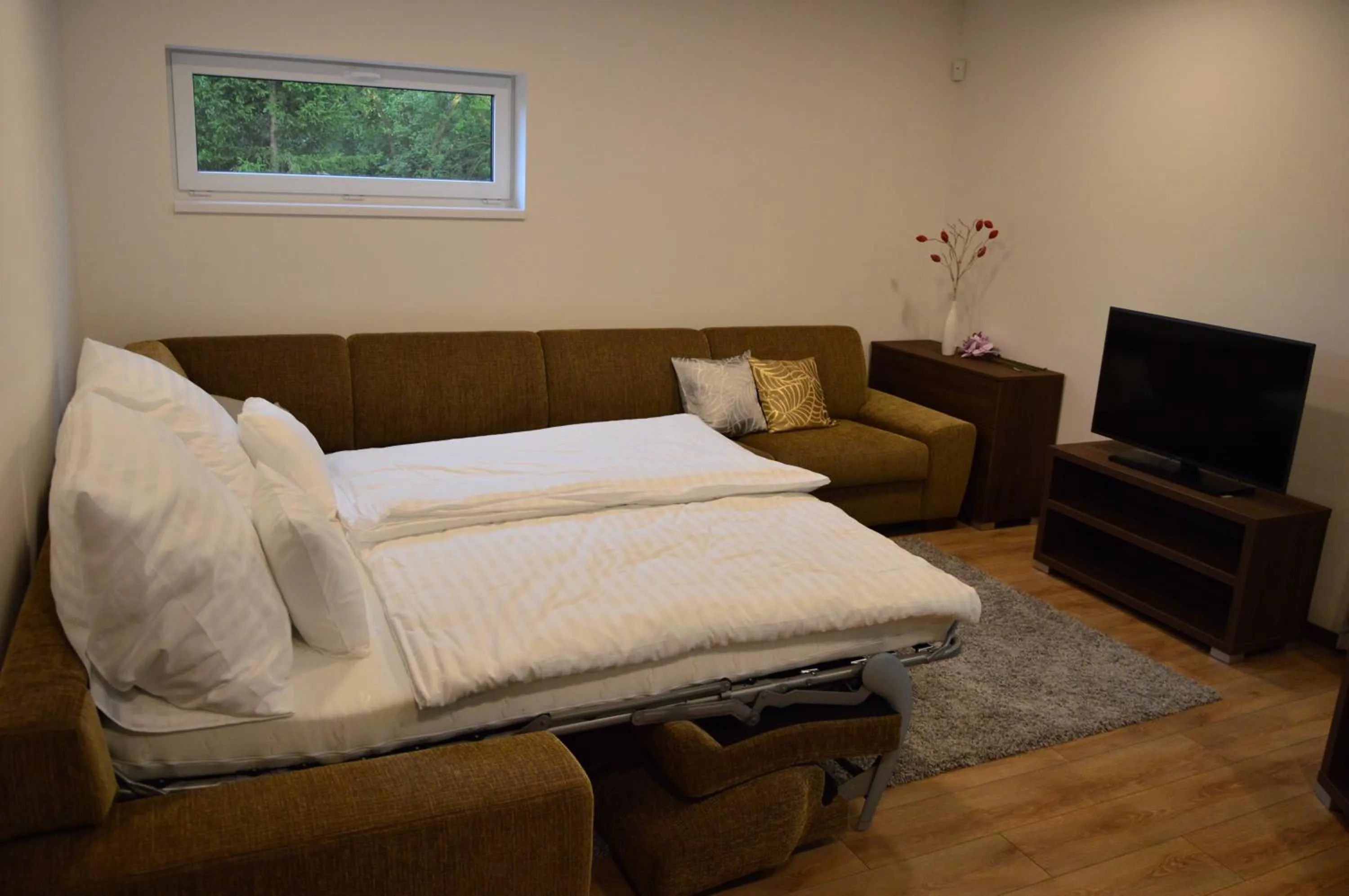 Decorative detail, Bed in Apartmánový Dom Kriváň