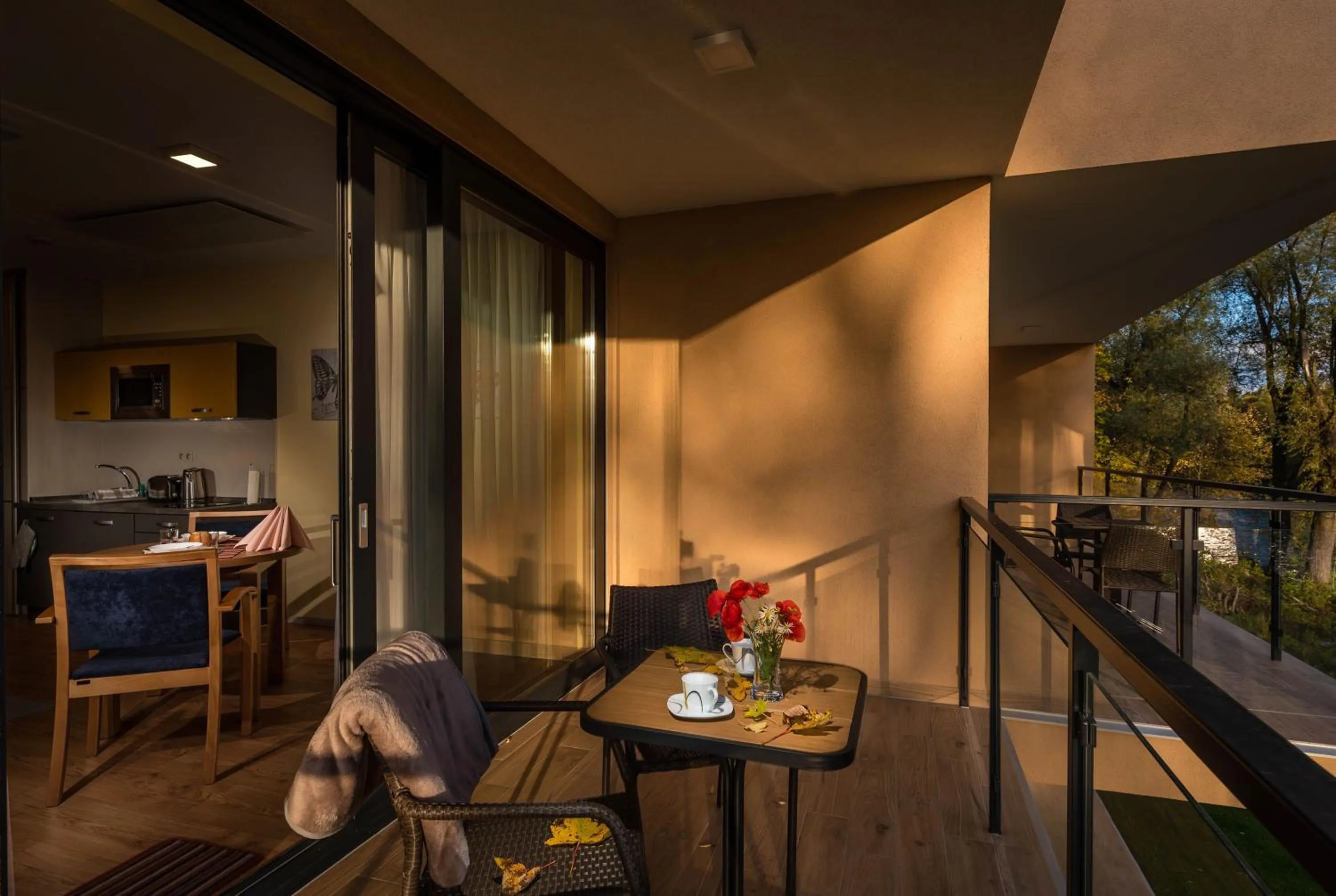 Balcony/Terrace in Apartmánový Dom Kriváň