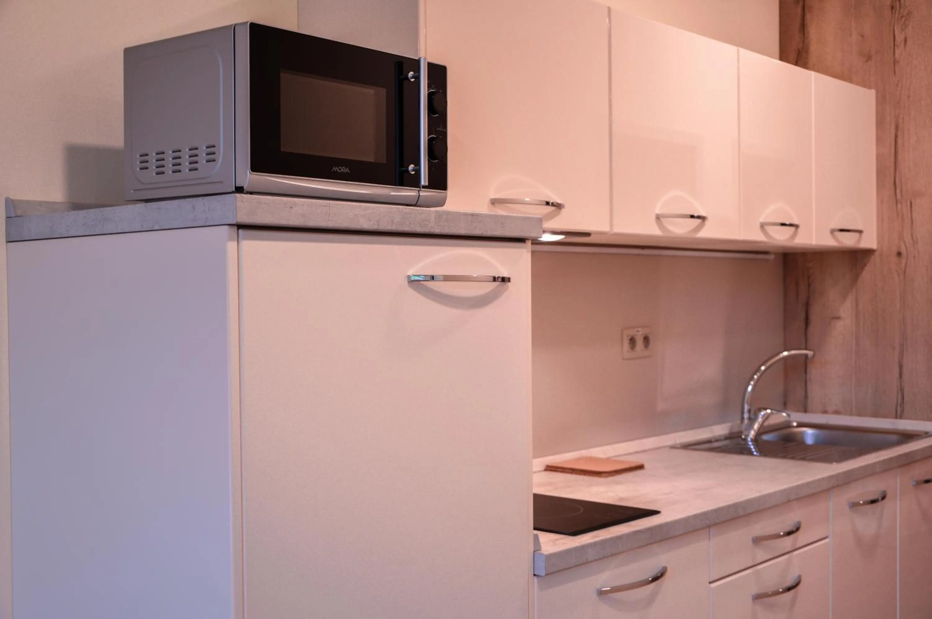 Kitchen or kitchenette in Apartmánový Dom Kriváň