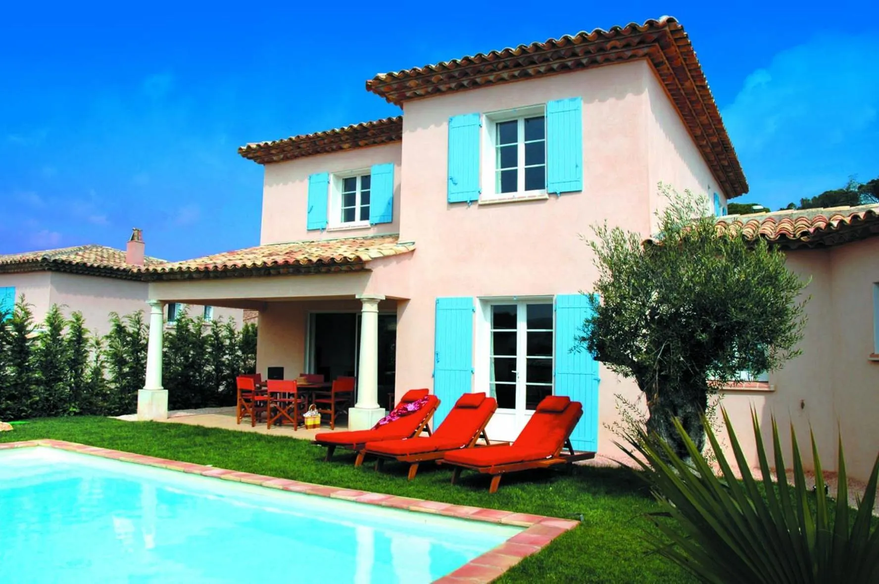 Pool view in Lagrange Vacances Carré Beauchêne