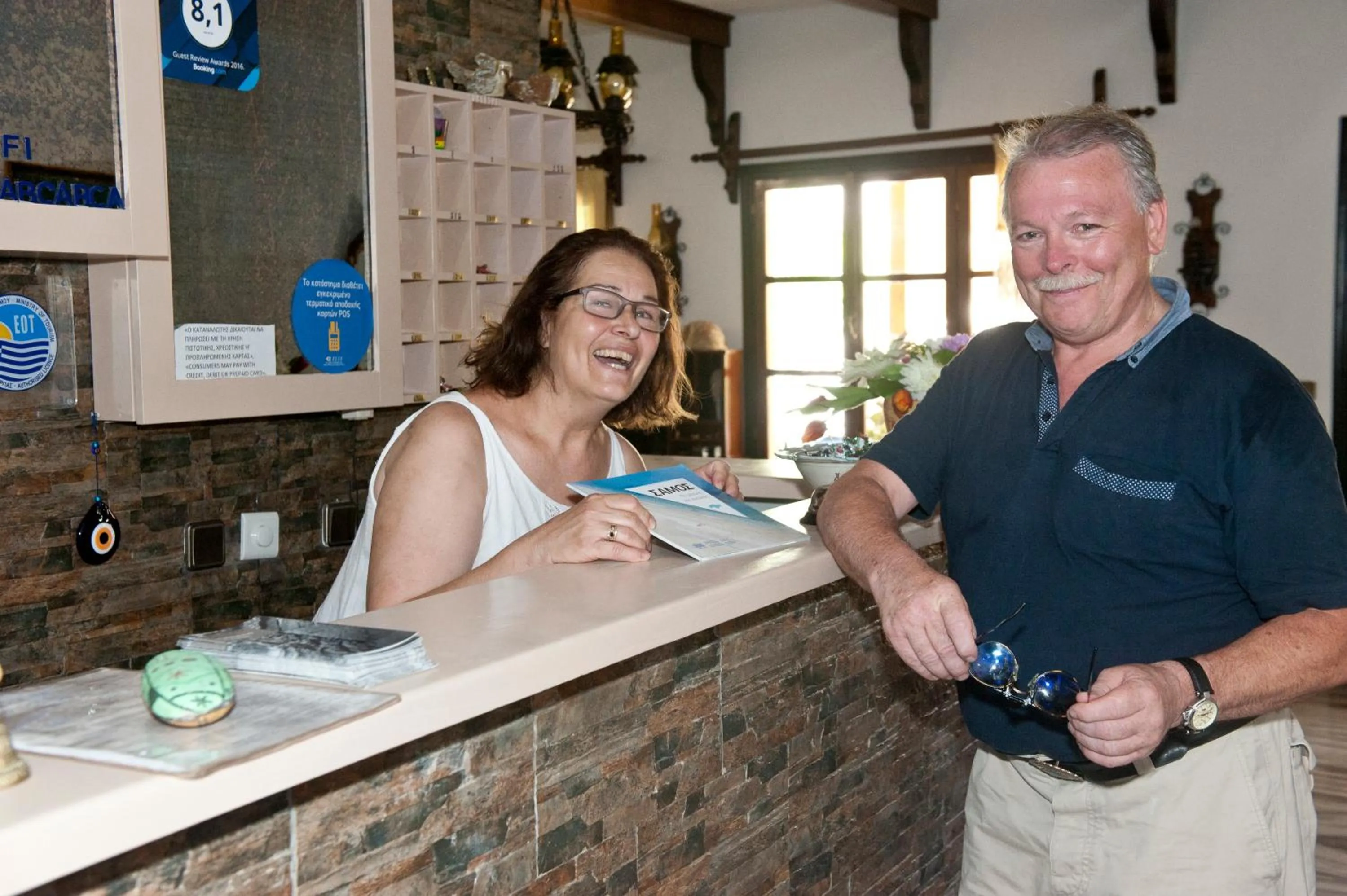Lobby or reception in Pegasus Hotel