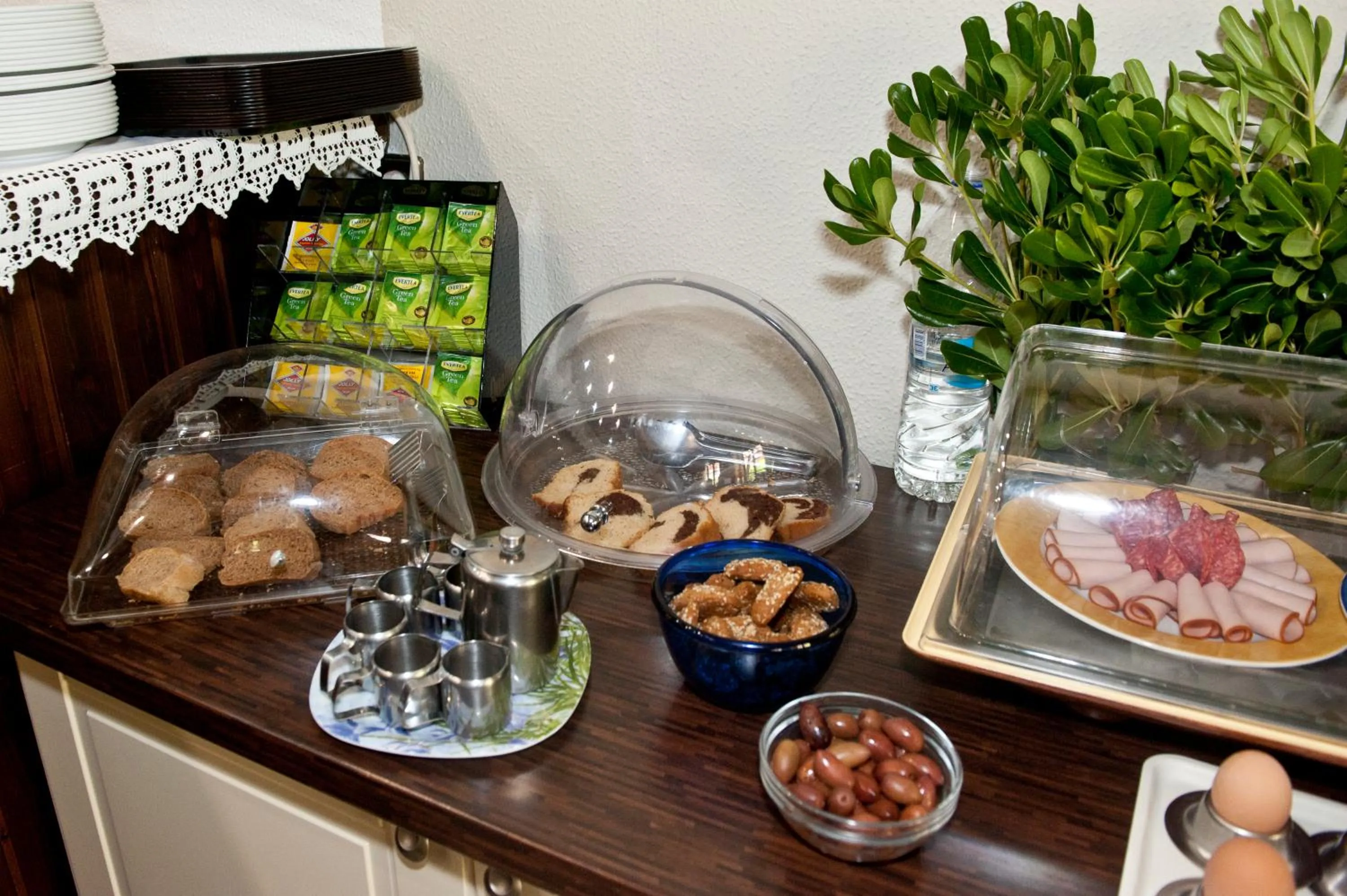 Buffet breakfast in Pegasus Hotel